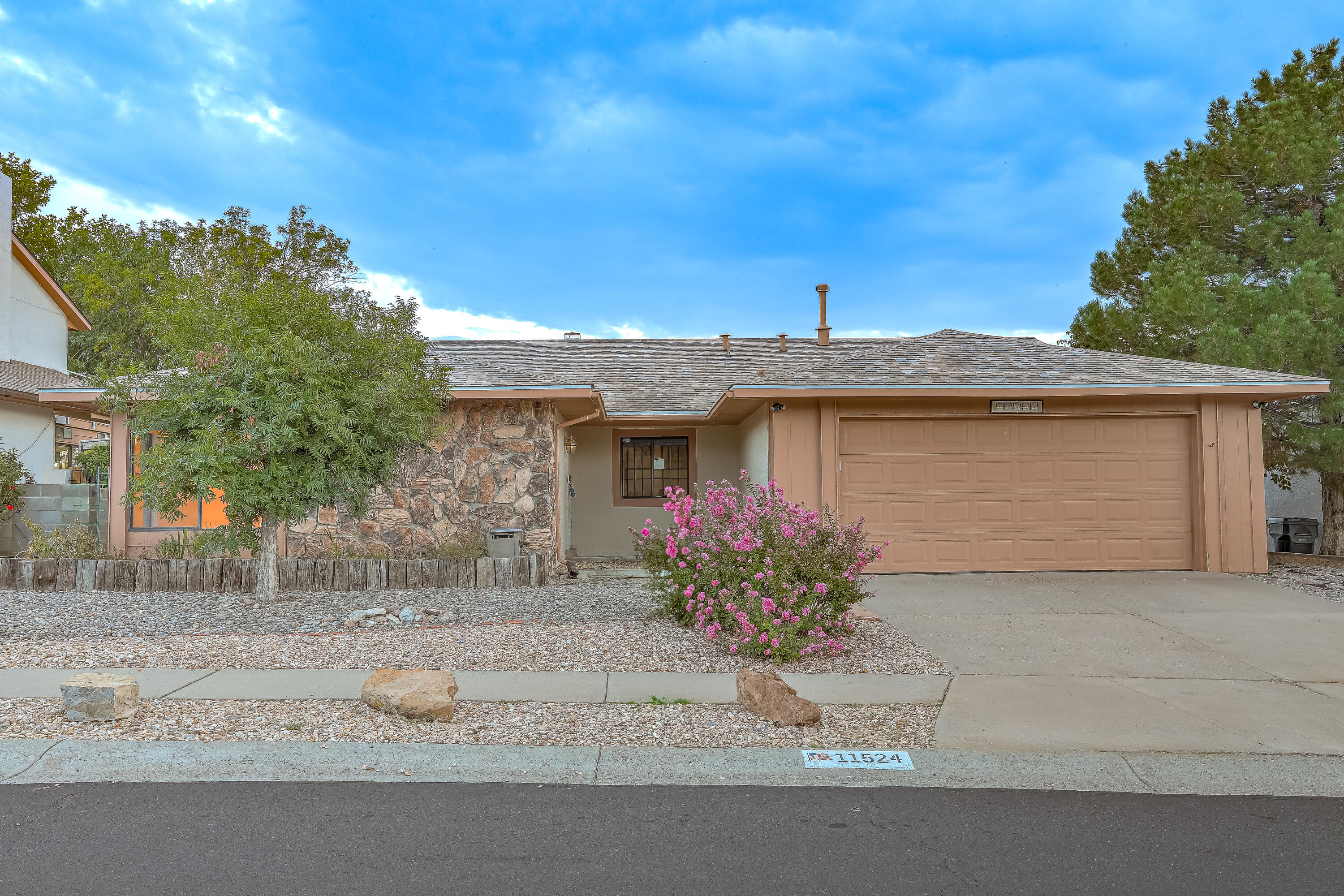 Located in a highly sought-after school district, this beautifully maintained home offers the perfect blend of comfort and tranquility. Enjoy breathtaking mountain views from the front yard, creating a serene backdrop for everyday living. Set well back from busy roads, the property provides a peaceful retreat while still being conveniently close to shopping, dining, and amenities. Inside, you'll find a clean, well-kept interior that's move-in ready--ideal for anyone looking for a home that's been truly cared for.  Recent updates:  roof replaced 2019, AC condenser replaced 2018, water heater 2021