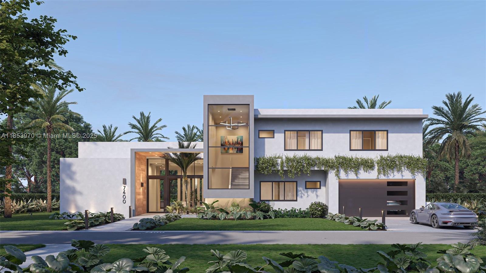 Introducing a distinguished new construction on a premier corner lot in the heart of Pinecrest, where timeless elegance meets modern design. This two-story residence features soaring ceilings, a grand entry, custom Pedini cabinetry, quartz-style countertops, and a chef’s kitchen with Miele appliances. The expansive great room opens to a sleek modern pool and spacious covered terrace, ideal for entertaining. Two bedrooms downstairs—one with a private entrance—are perfect for guests or multigenerational living. Upstairs offers four en-suite bedrooms, a laundry room, and a luxurious primary suite with spa bath, oversized closet, and private terrace. Smart home integration and premium finishes complete this exceptional offering.