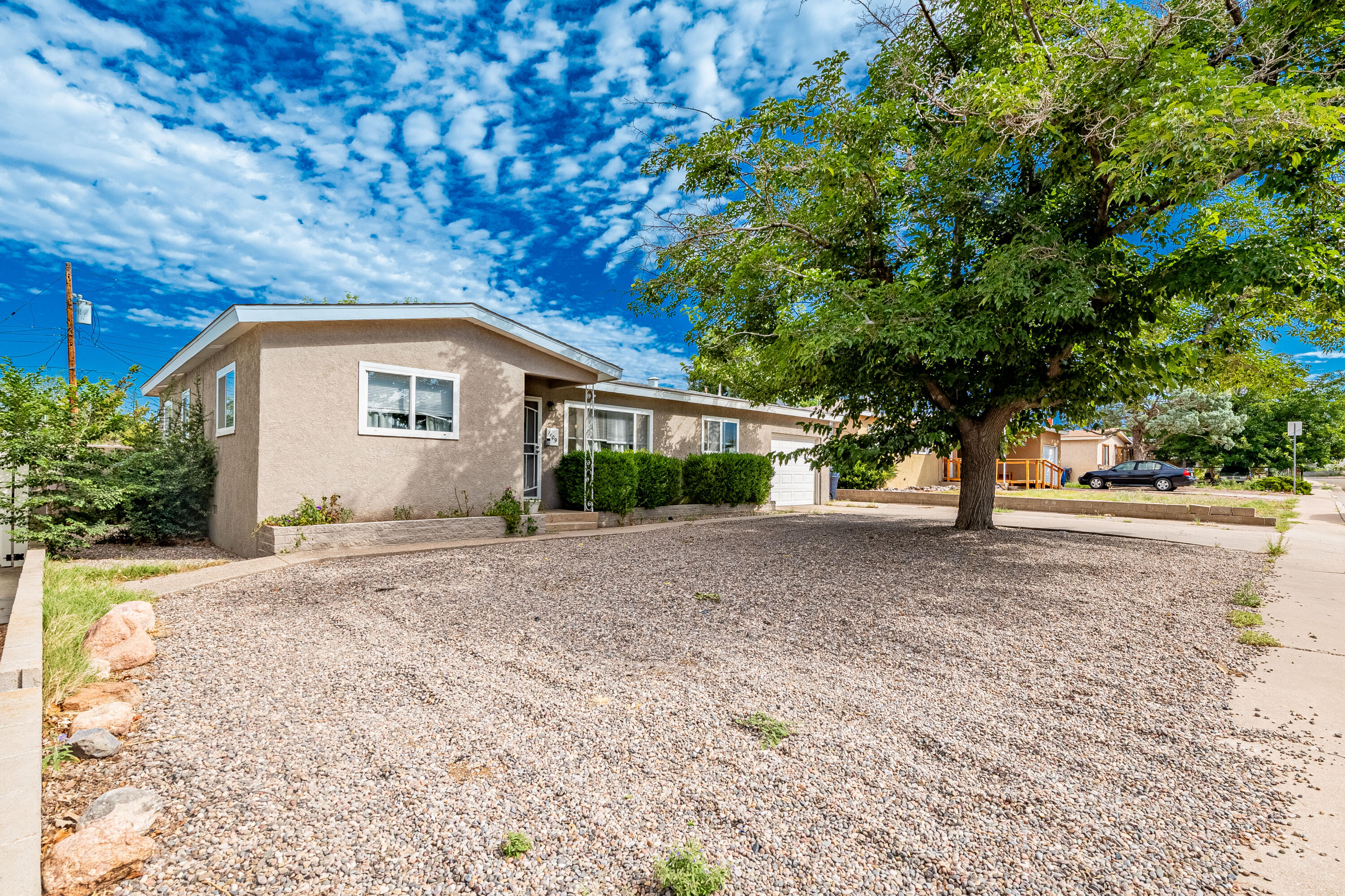 Beautifully Updated Home - Move-In Ready!Welcome home! This charming property offers an open floor plan with modern upgrades throughout. Recent improvements include stylish cabinetry, granite countertops with matching backsplash, and updated fixtures. The kitchen is fully equipped with stainless steel appliances, including a self-cleaning gas range, microwave, dishwasher, and refrigerator.Additional updates include newer doors, flooring, windows with coverings, and beautifully renovated bathrooms. Comfort is a priority with a newer heater and refrigerated air for year-round enjoyment.Located close to schools and parks, this home combines convenience, comfort, and modern finishes--all ready for its new owner!