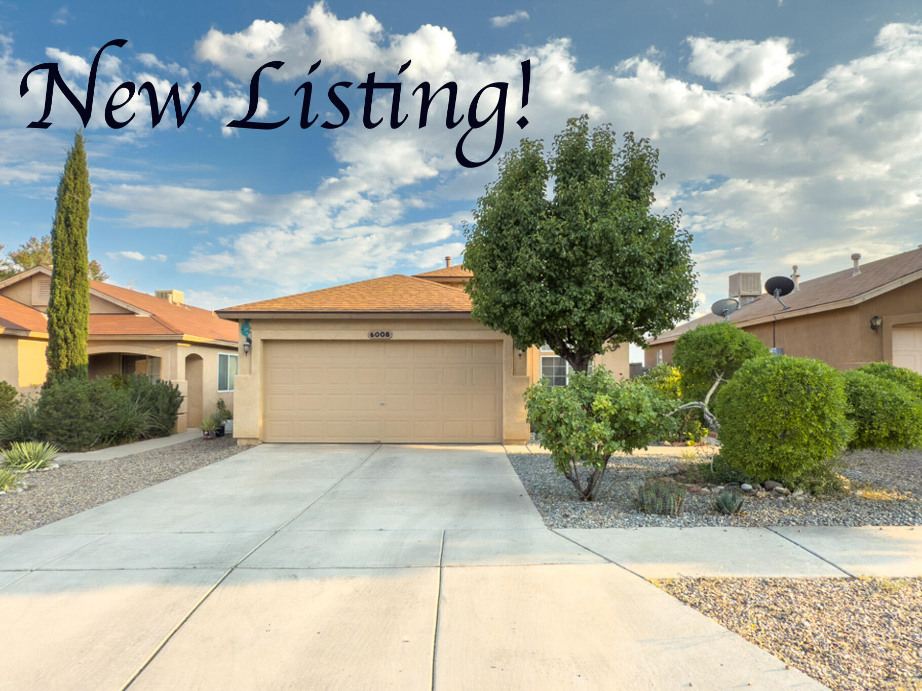 Welcome to this beautifully maintained single-story home, nestled in the desirable Paradise Skies neighborhood. This charming, light-filled home features a bright and open layout with 3 bedrooms and 2 full bathrooms, offering the perfect blend of comfort, functionality, and easy living. The well-appointed kitchen includes stainless steel appliances and ample counter space, making it ideal for both everyday cooking and effortless entertaining. The spacious primary suite boasts a generous en-suite bathroom with a separate soaking tub and shower, dual sinks, and plenty of under-sink storage--creating a relaxing retreat at the end of the day.  Prime location near shopping, dining, and entertainment, this home truly offers comfort and convenience. Come take a look-you'll feel right at home!!!