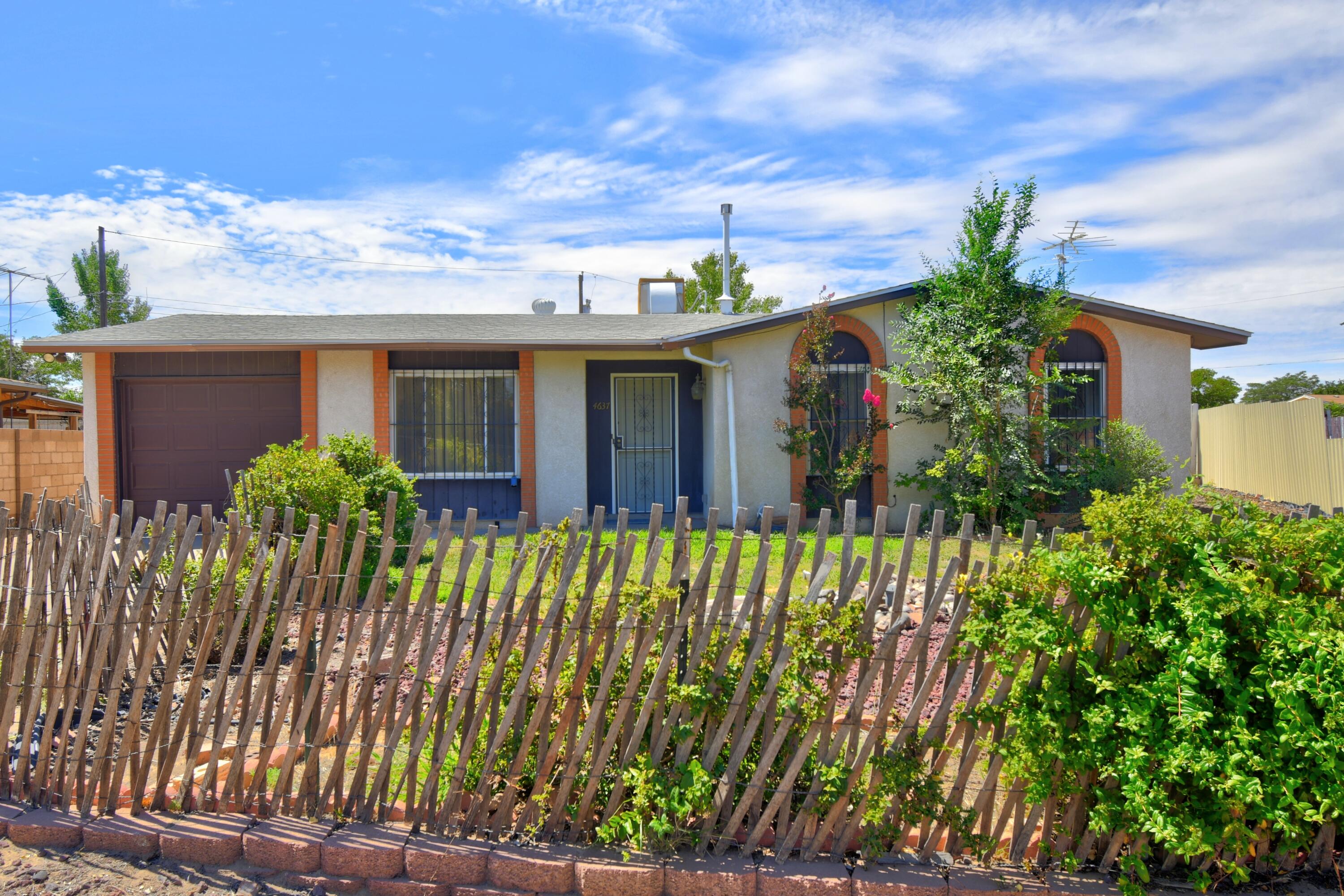 Darling and well-loved one-owner home is truly a gem you won't want to miss! Thoughtfully cared for over the years, it shines with updates including laminate flooring, windows, roof, and evaporative cooler. The generous lot offers endless possibilities--backyard access makes room for your toys, while the expansive yard is perfect for entertaining, planting a dream garden, or simply relaxing. A large shed adds a bonus touch of extra storage. This home is brimming with warmth, character, and opportunity--come make it yours!