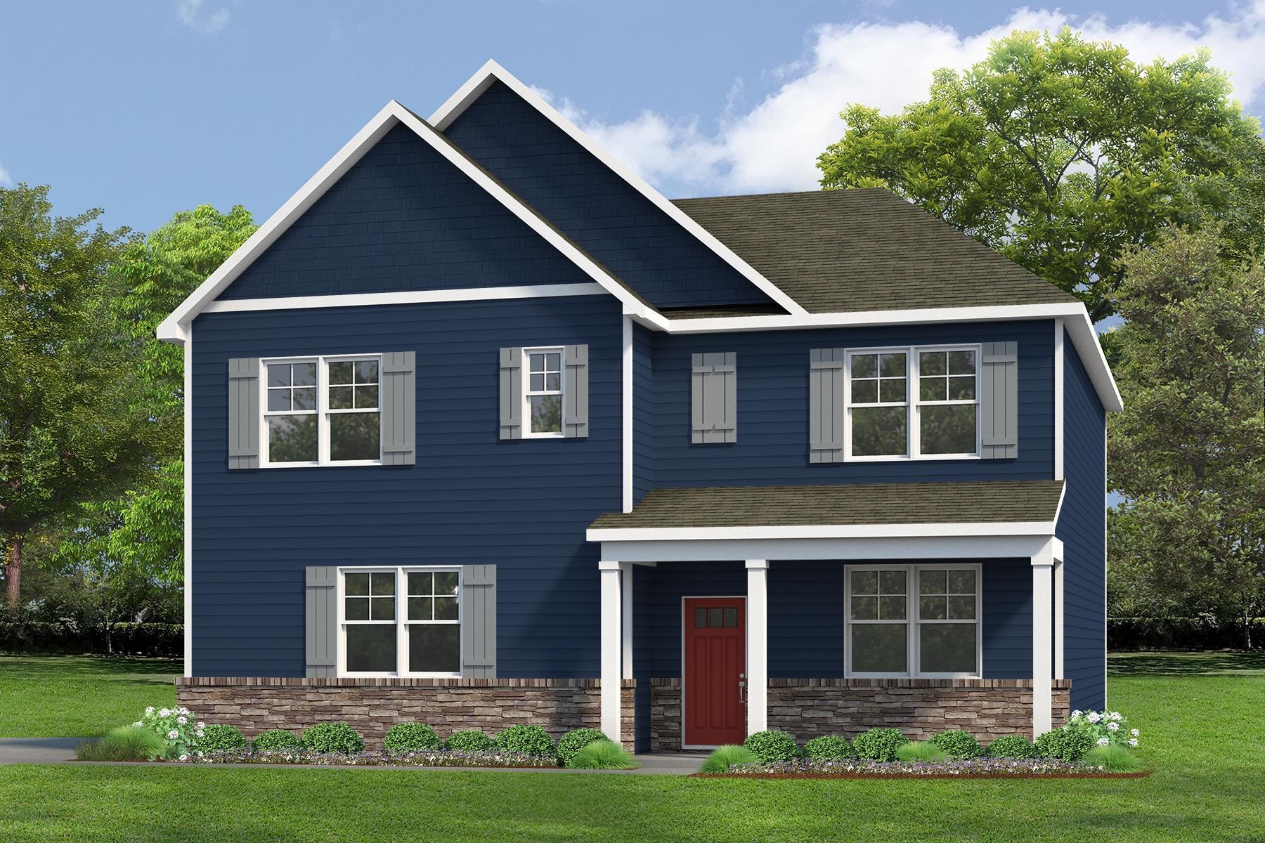 Welcome to the 2,511 sq ft Hayden model - a stunning new home on a spacious 1.6 acre homesite in the heart of Keswick, VA. This thoughtfully designed floor plan offers an open-concept main level with a spacious living room, dining area, modern kitchen with walk-in pantry, a full bedroom and bath, plus a versatile flex room perfect for a home office or playroom. Upstairs, you'll find a second living space, a luxurious primary suite with two large walk-in closets and a spa-like bath, three additional bedrooms, a full bath, and convenient upstairs laundry. Nestled just minutes from Charlottesville, Green Spring Estates blends modern comfort with timeless Virginia charm, surrounded by scenic countryside, wineries, mountain views, and historic attractions - everything you need to live, work, and play in peaceful luxury.