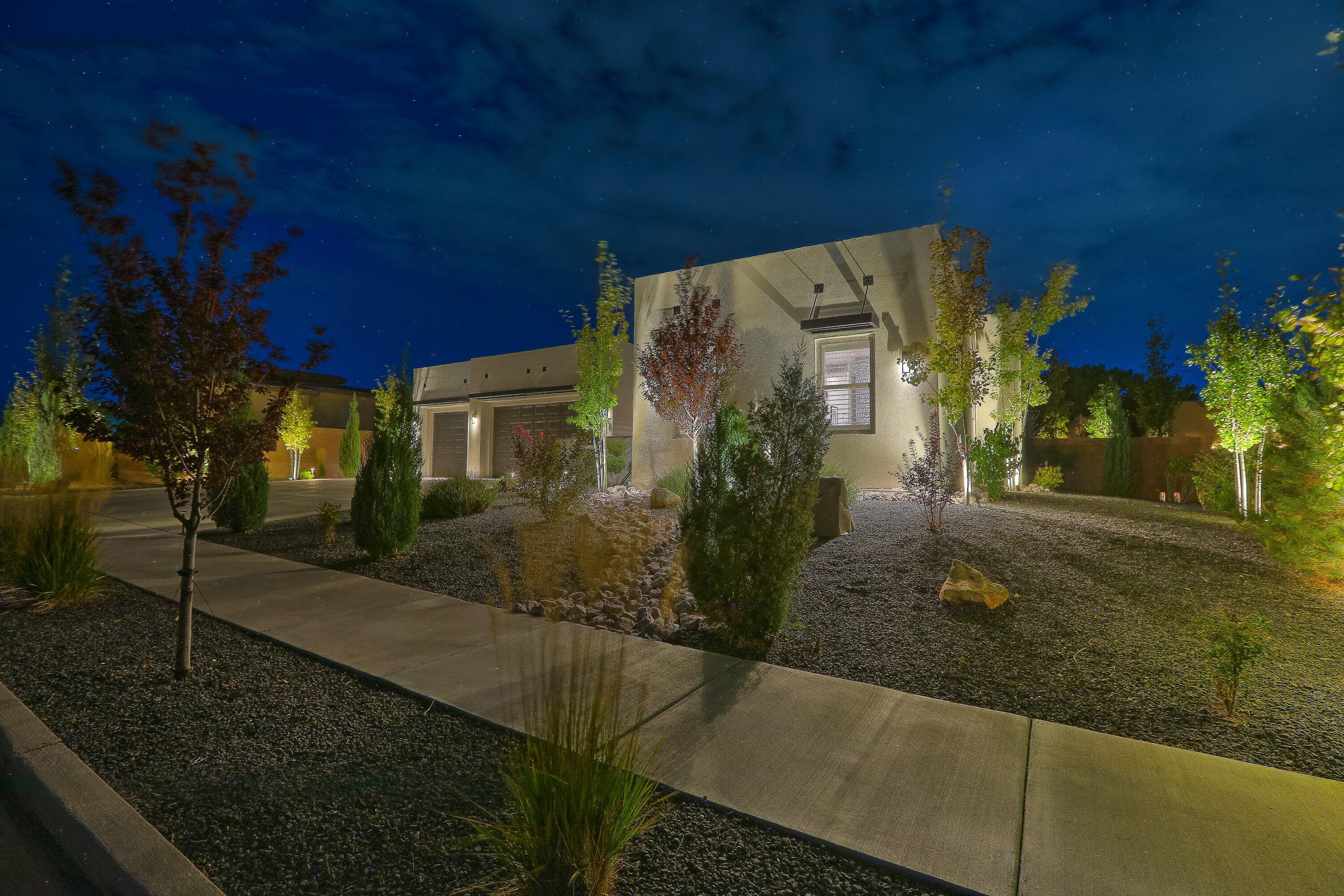 Unparalleled Elegance In This Prestigious Gated Valley Neighborhood. This Exquisite 4 Bedroom, 2.5 Bath Residence Blends Timeless Sophistication W/Modern Luxury.Enjoy Expansive Windows & Natural Light Overlooking Lush Landscaping, Heated Gunite Pool W/Spa, Waterfall, Fountains, & Fire Pits.The Gourmet Chef's Kitchen Featuring Top Tier Stainless Appliances W/6 Burner Gas Range, Wall Oven & Micro, Warming Drawer, Walk In Pantry, Stainless Farm Sink & Granite Counters Flows Seamlessly Into A Grand Family Room Perfect For Entertaining W/ Gas FP. Relax In The Primary Suite Private Oasis W/Gas FP, Trayed Ceiling & Picture Window.Complete W/Spa Inspired Bath W/Bidet & Large Walk In Closet. Tile Floors Throughout & Hardwood Floors in Bedrooms. Decorator Touches W/Schumacher Wallpaper,