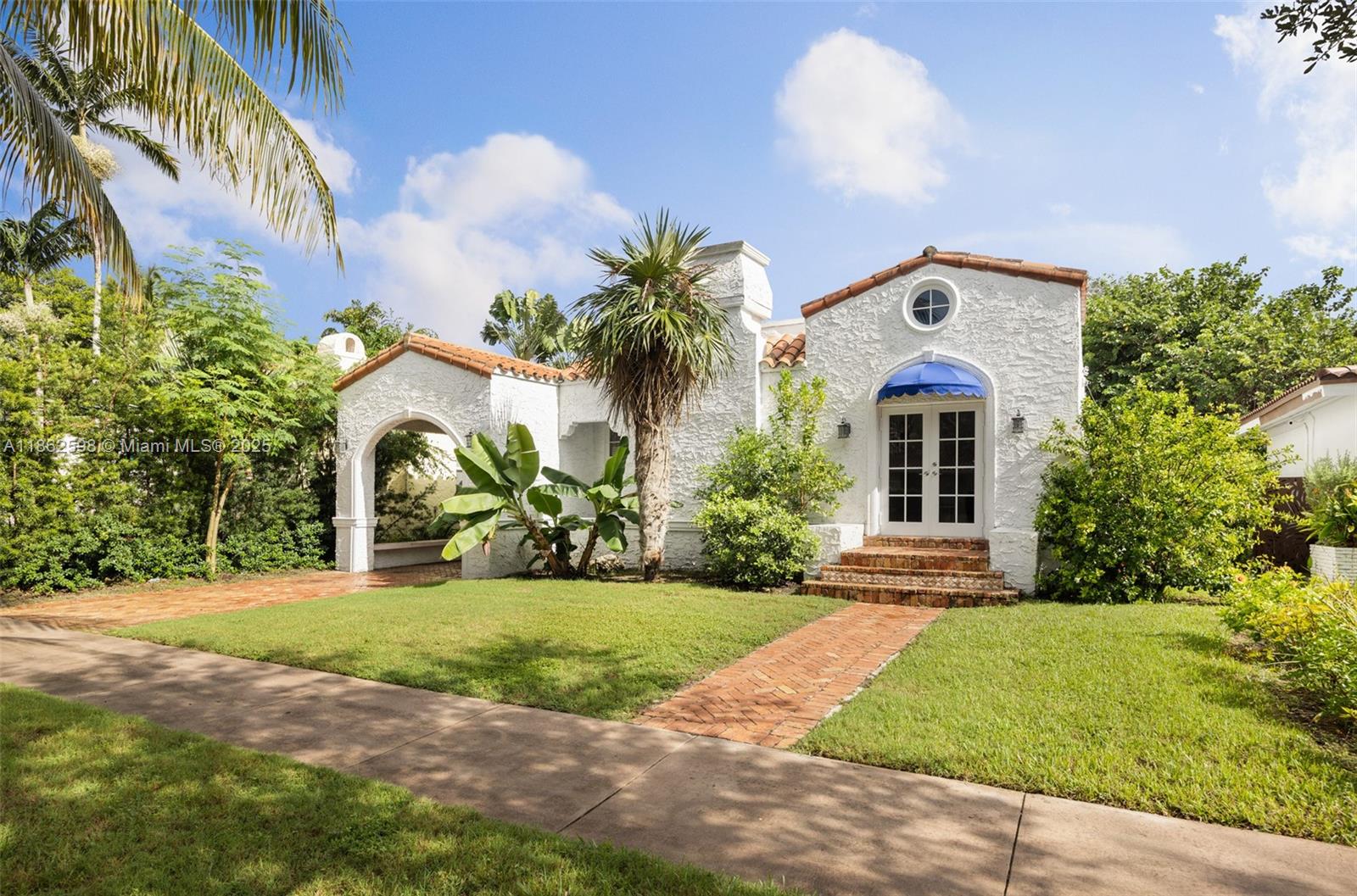 This 100-year-old charmer sits right in the sweet spot of Coral Gables, just waiting for someone to make it their own. Step inside + you’re greeted by high ceilings in the foyer, natural light + that warm, welcoming vibe only a classic Gables home can deliver. The heavy lifting is already done—think hurricane-impact windows/doors, 2020 roof, new AC unit + updated plumbing—so you can focus on the fun stuff. The layout is functional, w/a primary bedroom that comes with its own extra room (perfect for a den, WFH setup, or walk-in closet). Out back, a detached garage is ready to be reimagined—guest house? Gym? Epic hangout space? You decide. All this just minutes from Miracle Mile, Merrick, + all your fave Gables spots. Don’t miss the chance to bring your style to a piece of Gables history.