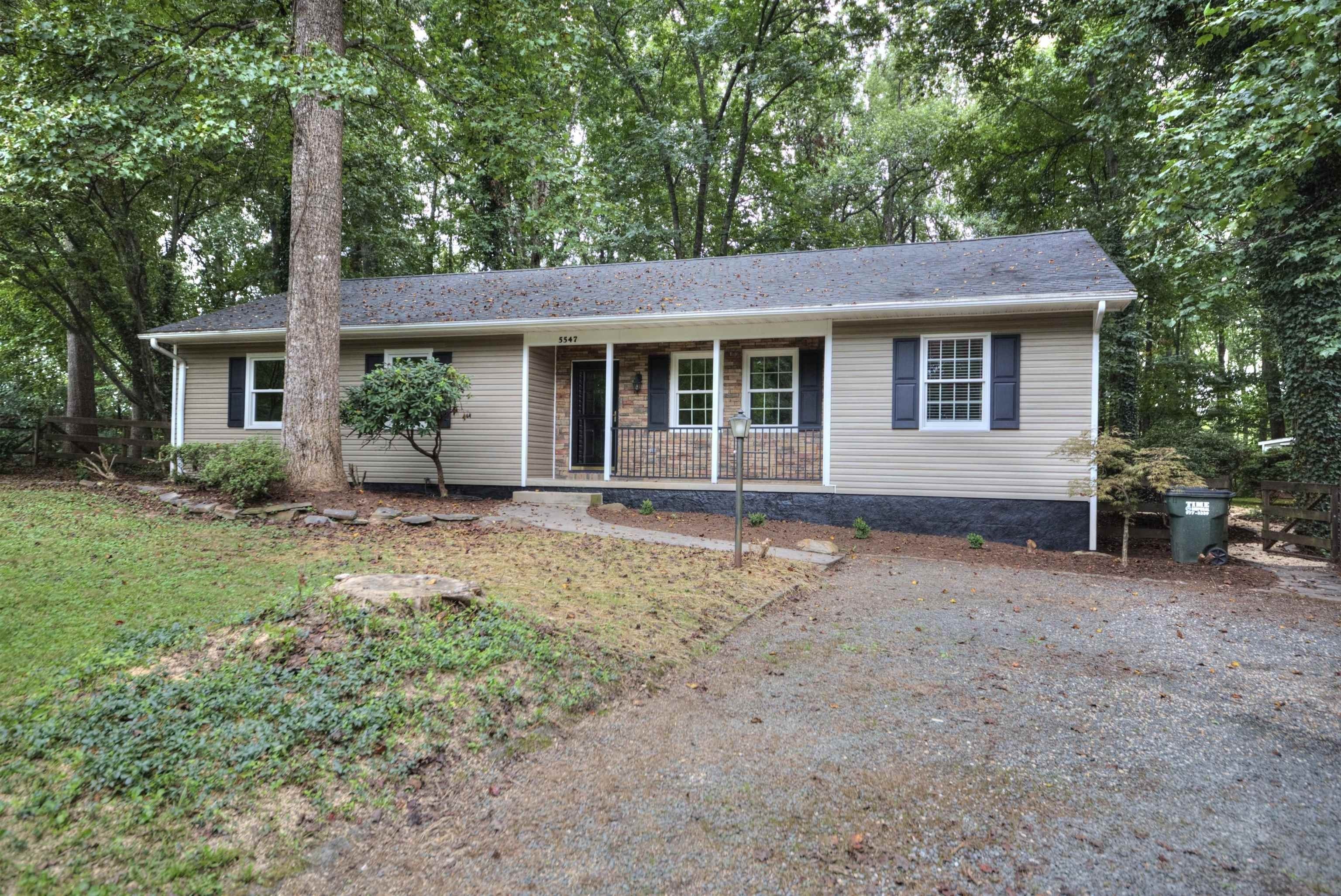 Brookwood Subdivision in Crozet! This 4 Bedroom / 1.5 Bathroom Ranch home located in a mature neighborhood nestled in the Blue Ridge Mountians. Exterior has been recently power washed, decks restained, screens for all windows included, groomed landscaping/2 trees removed and industrial dehumidfier in crawl space. Interior is freshly painted throughout, pantry refreshed with new cabinet and butcher block countertop, hardwood floors refinished in hall and Primary Bedroom, new accents such as fans, faucets and wall plate covers. The Crozet Community brings the convenience of accessability to Charlottesville(UVA, Shopping, Resturants and Charlottesville Albemarle Airport) and Route 64. Minutes from local parks and downtown resturants/shops/businesses. 4th Bedroom is nonconforming room that may be used for Bedroom, Family Room or any purpose you desire! Septic approved for 3 Bedroom per records. Make your appointment today!