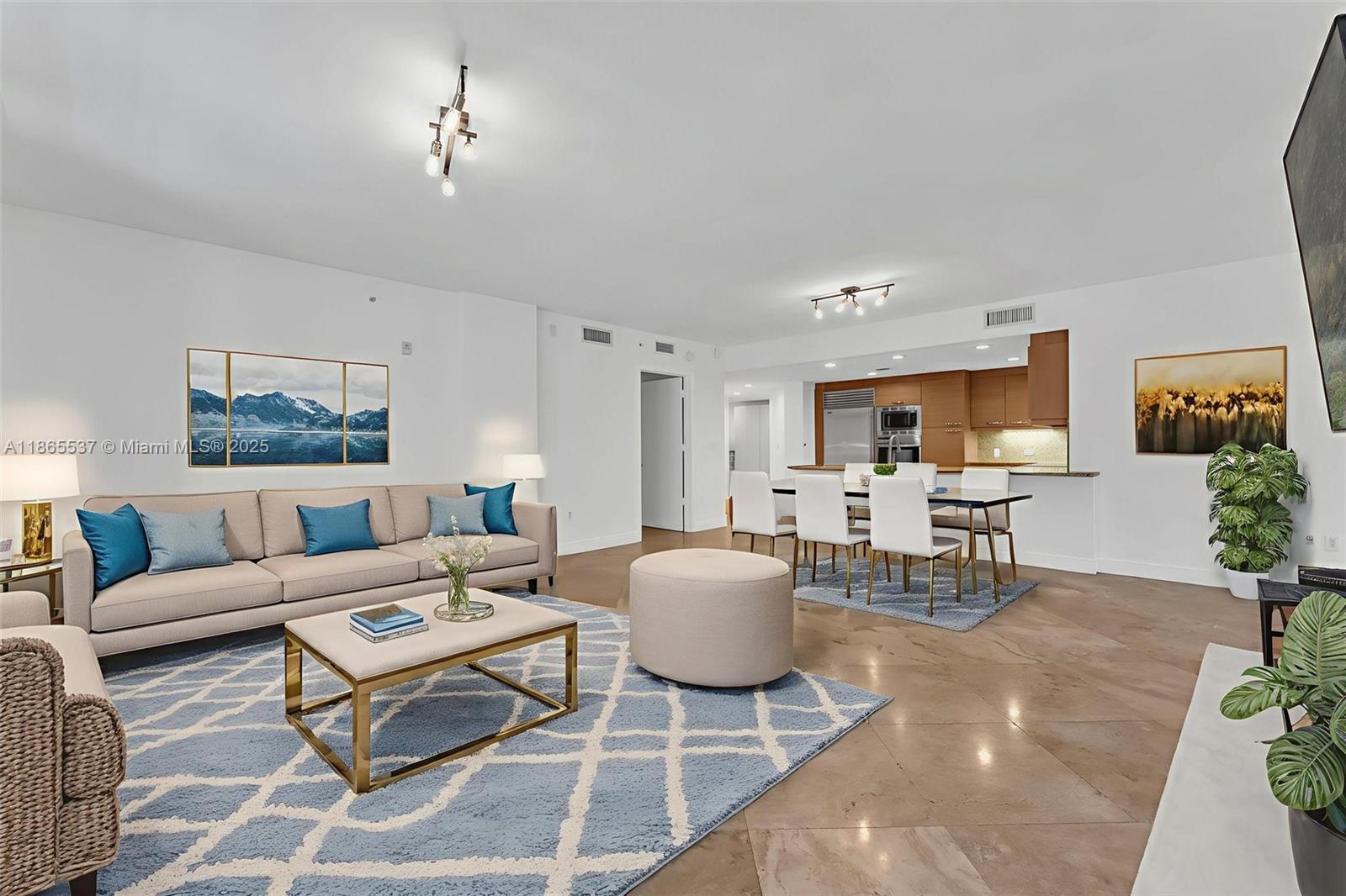 Located in the heart of Coconut Grove within the boutique residence Grove Garden, this bright and spacious 2-bedroom, 2.5-bath corner unit perfectly combines charm and convenience.

Featuring travertine floors throughout, the home offers a seamless flow from the open kitchen appointed with Miele and Sub-Zero appliances and counter seating to the inviting living and dining areas. A wraparound balcony provides views of both Franklin Ave and Main Hwy.

Each large en-suite bedroom includes a spacious walk-in closet,  including oversized washer/dryer, two assigned underground parking spaces, and a private storage unit.

Residents enjoy 24-hour security and the vibrant Coconut Grove lifestyle just steps from great restaurants, cafés, entertainment, and all that the Grove has to offer.