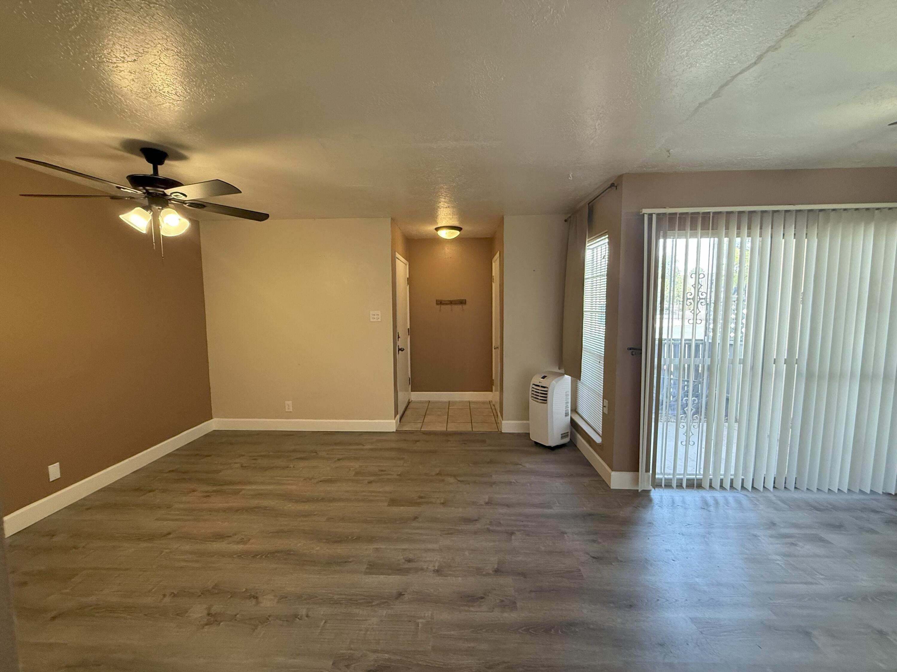 Welcome Home to This Easy-Care Condominium, Located on the Ground Level!  This Condo Offers One Bedroom, One Full Bathroom, Living Room, Dining Area, Galley Kitchen and a Covered Patio. The Kitchen Offers Abundant Storage & Cabinet Space, Refrigerator and a New Dishwasher!  New Heating and Cooling System in the Complex!  HOA Maintains Landscaping, Exterior Maintenance, Water, Garbage, Electricity, Heating and Air-Conditioning! Conveniently Located!