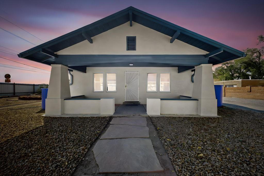 Welcome to a lovely bungalow in the N. Valley! Situated on a .51 acre corner lot, it's a gardeners paradise. Enter this Craftsman home to find freshly redone hardwood floors, and a large, open, light filled living room. Updated kitchen, fresh paint, blue pro-panel metal roof, AC/furnace (added in 2020), large capacity rain barrels, fully fenced w/ artistic details & sliding gate w/ space for an RV/toys. Tankless hot water (2020), electrical upgrades (2020),stucco (2021), newer windows (2021) & extra insulation for energy savings. Plus a storage building in the yard. There is even an unfinished basement!  One of the bedrooms has an bonus room that you can use for an office, dressing room, or whatever you can imagine. This house has been lovingly cared for and is ready for its next owner