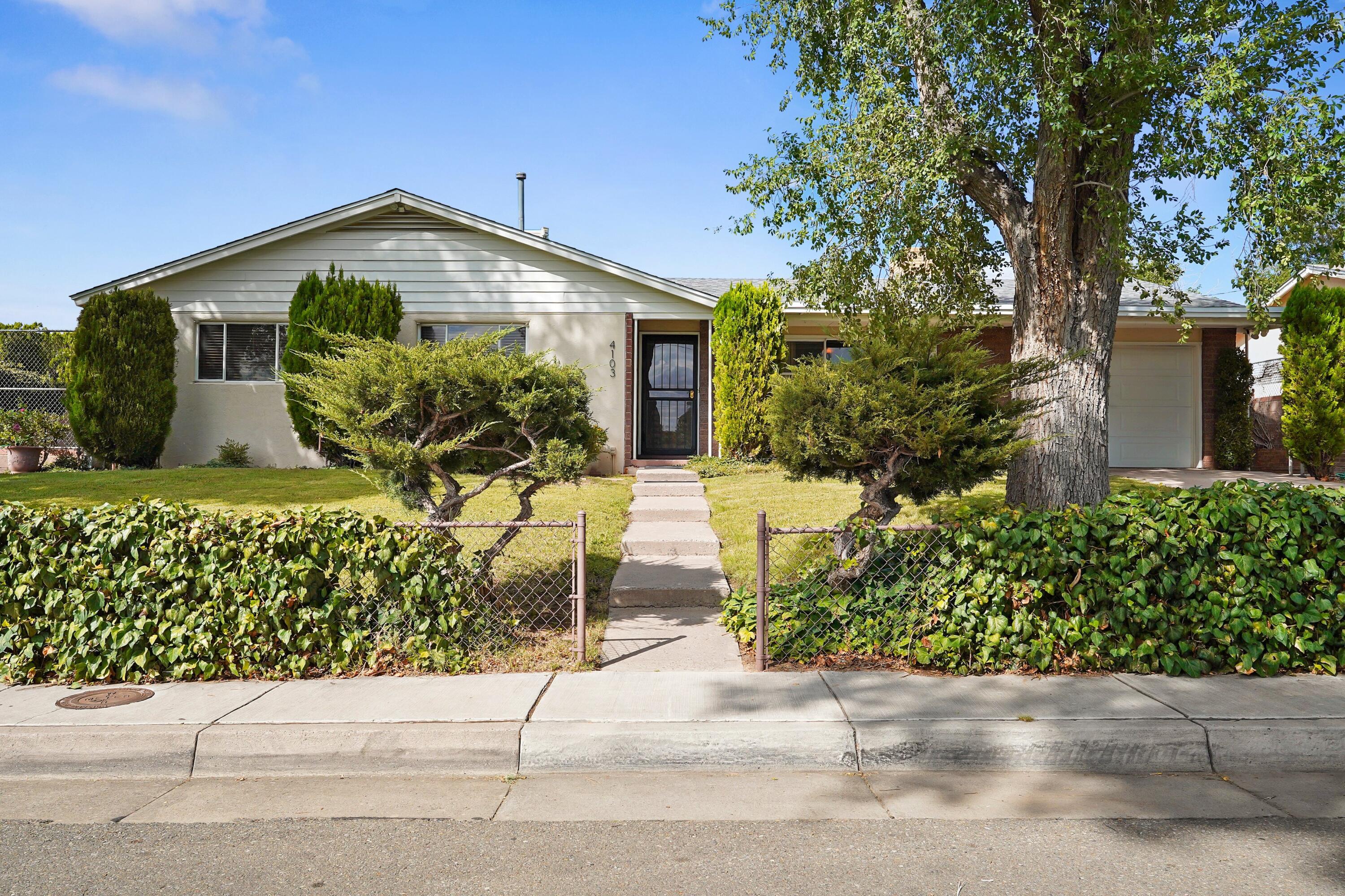 Don't miss out on this 3 bedroom 2 bathroom gem in the NE Heights!  This beauty offers the perfect blend of comfort and convenience. With many recent updates/upgrades that include recent main bathroom remodel, recent paint inside and out, roof and furnace in 2017 and much more!  Hurry to see, this one won't last!