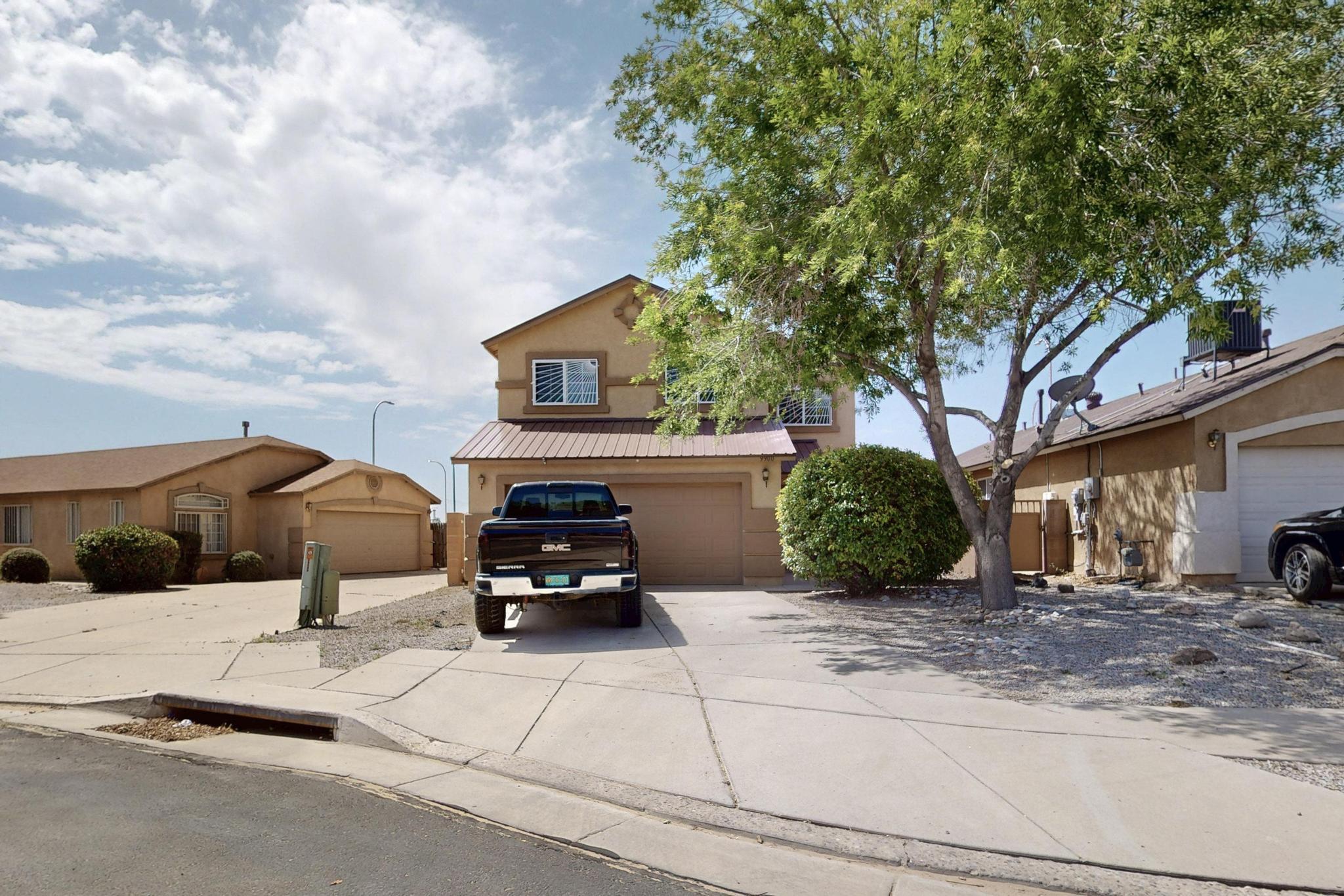 Jesus Alvidrez-DelgadilloWELCOME!! Make your way into this beautiful two story home! This home offers many great features like  fully landscaped, newly painted on the outside and inside of the home, fresh stucco, brick wall surrounding the backyard, bars on all 18 windows plus doors, 2 YEAR OLD laminate roof, tile on all downstairs, NEW laminate flooring all upstairs and fully remodeled master restroom! Make your way outside onto the balcony which offers tile flooring on it as well!! Home also offers an EXTRA room that you can convert into an office, hang out room, or a bedroom! Easy and very close access to the i40. Don't miss out on this perfect opportunity to make this your home!!