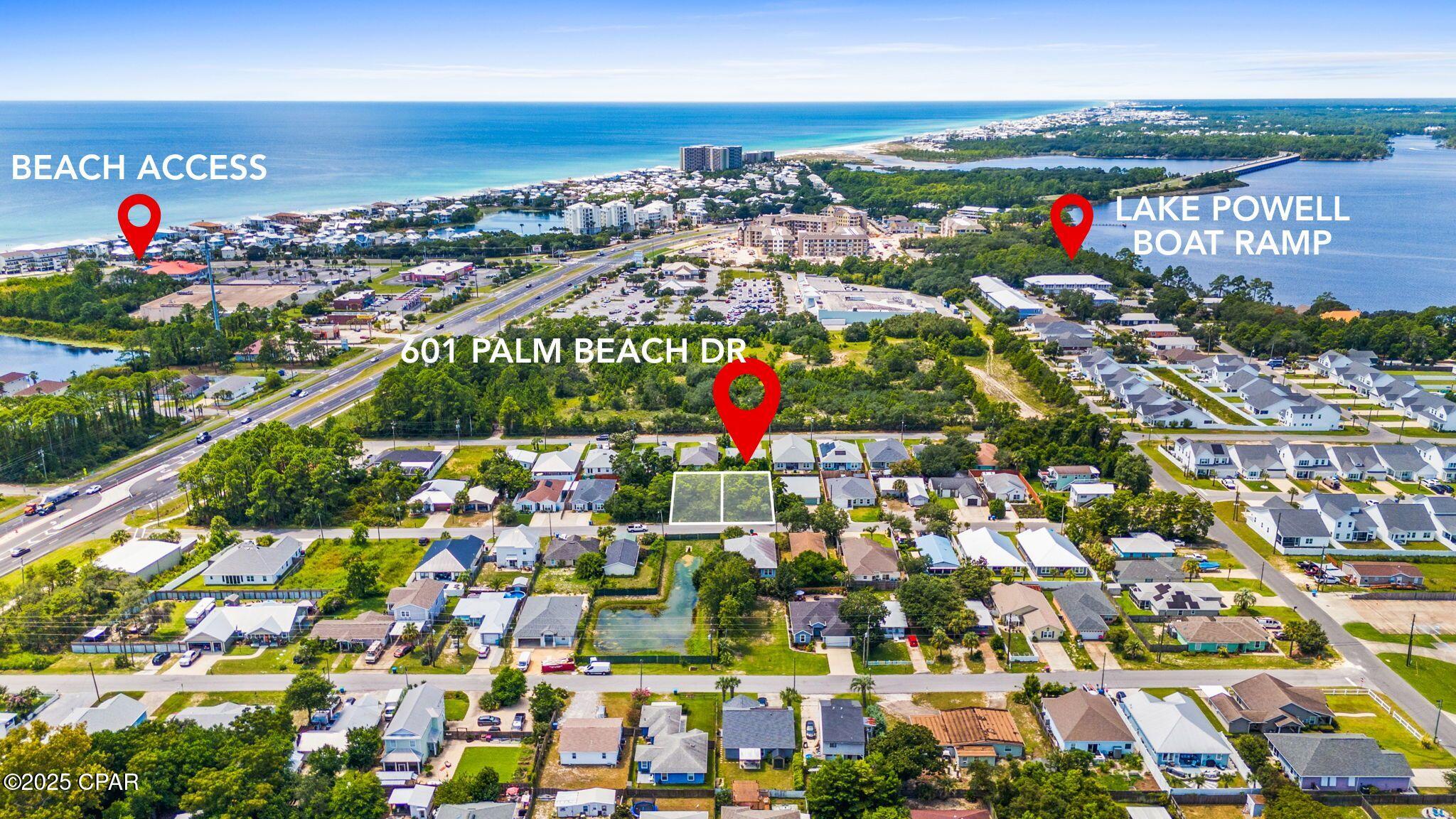 Details for 601 Palm Beach Drive, Panama City Beach, FL 32413