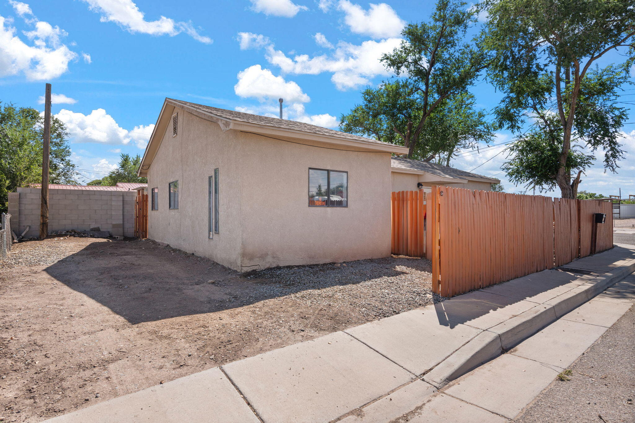 4 bed/2 bath property on a spacious corner lot! This home is clean and ready for its' new owner(s). Updates include: Roof (2021), Water Heater (2021), Furnace (2021), Fence (2022), Cooler (2023), Sewer Line (2025).Schedule your showing today!