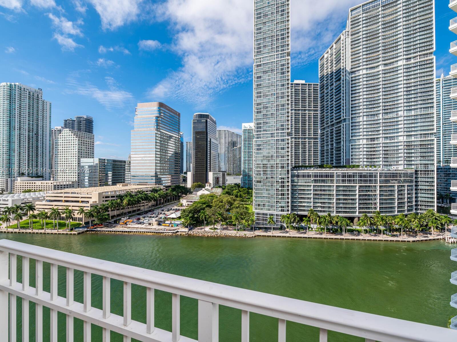 Waterfront 2 Bed/2.5 Bath Condo in the exclusive island of Brickell Key. Abundance of Natural Light with stunning Bay, Ocean and City views from the Open Balcony. Walk in Closet, Updated Bathrooms and Kitchen with top-of-the-line Stainless Steel appliances. Courvoisier Courts is a luxury condominium that offers 5 Star amenities including a Pool overlooking the bay, Jacuzzi, BBQ area, Racquetball court, a two-story Gym with state-of-the-art equipment, an Office Center, a Children's Playroom area. Brickell Key boasts a Walking Path, Supermarket, Hair Salon, Restaurant, Playground and more. Walking distance from Brickell City Centre Mall, Shops, Restaurants and Grocery Stores.