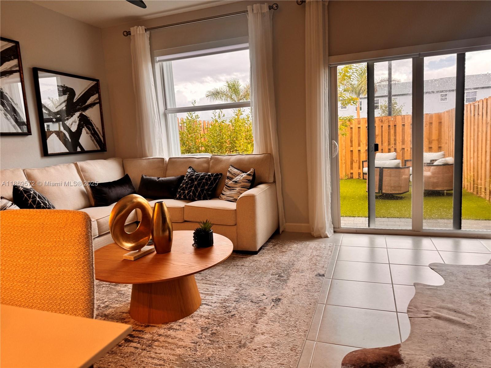 Be the first to enjoy modern living in this beautifully designed two-story townhome in the Del Mar community. The first floor features an open-concept layout where the Great Room, kitchen, and dining area flow seamlessly together, creating the perfect setting for both daily living and entertaining. The family room opens to a spacious fenced yard to enjoy the Florida sunset. Upstairs, three well-appointed bedrooms provide comfort and privacy for the whole family. The spacious owner’s suite offers a balanced retreat with a large bedroom, walk-in closet, and a private ensuite bath. With thoughtful design and functional spaces throughout, this home combines style and convenience in one of Miami’s sought-after communities.  Pool and clubhouse will be ready in 2026