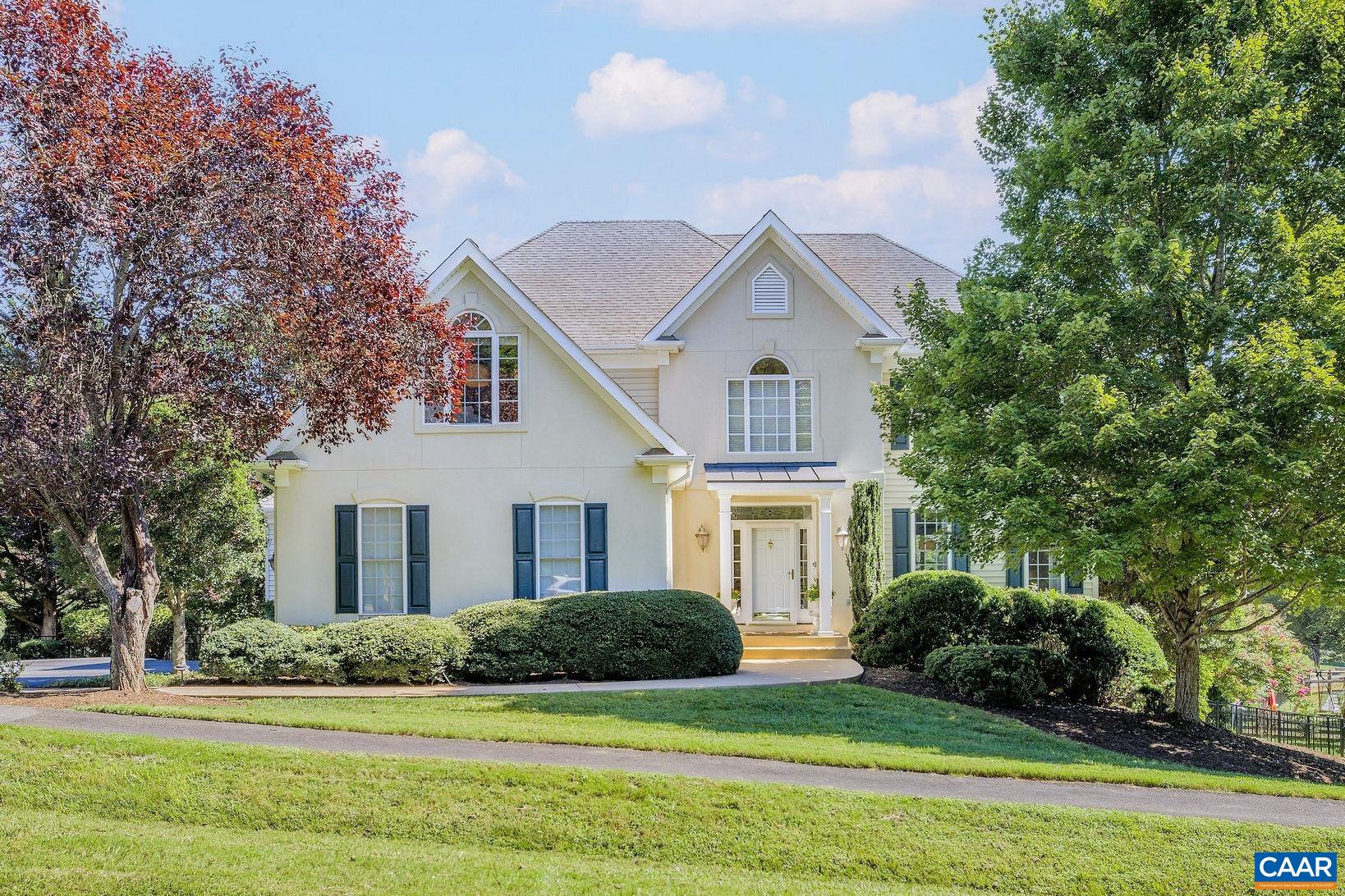 Beautifully maintained home in popular Still Meadow, offering bright and welcoming interiors that enhance both comfort and style. The main level features a gracious floor plan with spacious living and dining room, an open kitchen with double oven and gas cooktop, breakfast area, a comfortable family room, and a charming sunroom. Upstairs, the primary suite with spa like bath blends comfort with elegance. Completing the upper level are three additional bedrooms, a second full bath and a laundry room with large sink. The finished terrace level adds generous living space with a quiet reading nook, recreation room, media/lounge area, and a private guest suite with full bath. Outdoor spaces include a walk-out patio with hot tub, a deck off the kitchen, a firepit and a fenced backyard bordered by mature trees. A two-car attached garage with an electric vehicle charger and a whole-house generator complete the home. Set on a half-acre lot, this remarkable property offers both comfort and outstanding convenience in a sought-after location.