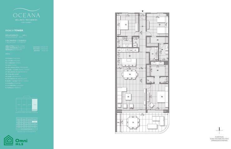 Oceana Indico Tower 301 C, El Tezal, Los Cabos, Baja California Sur