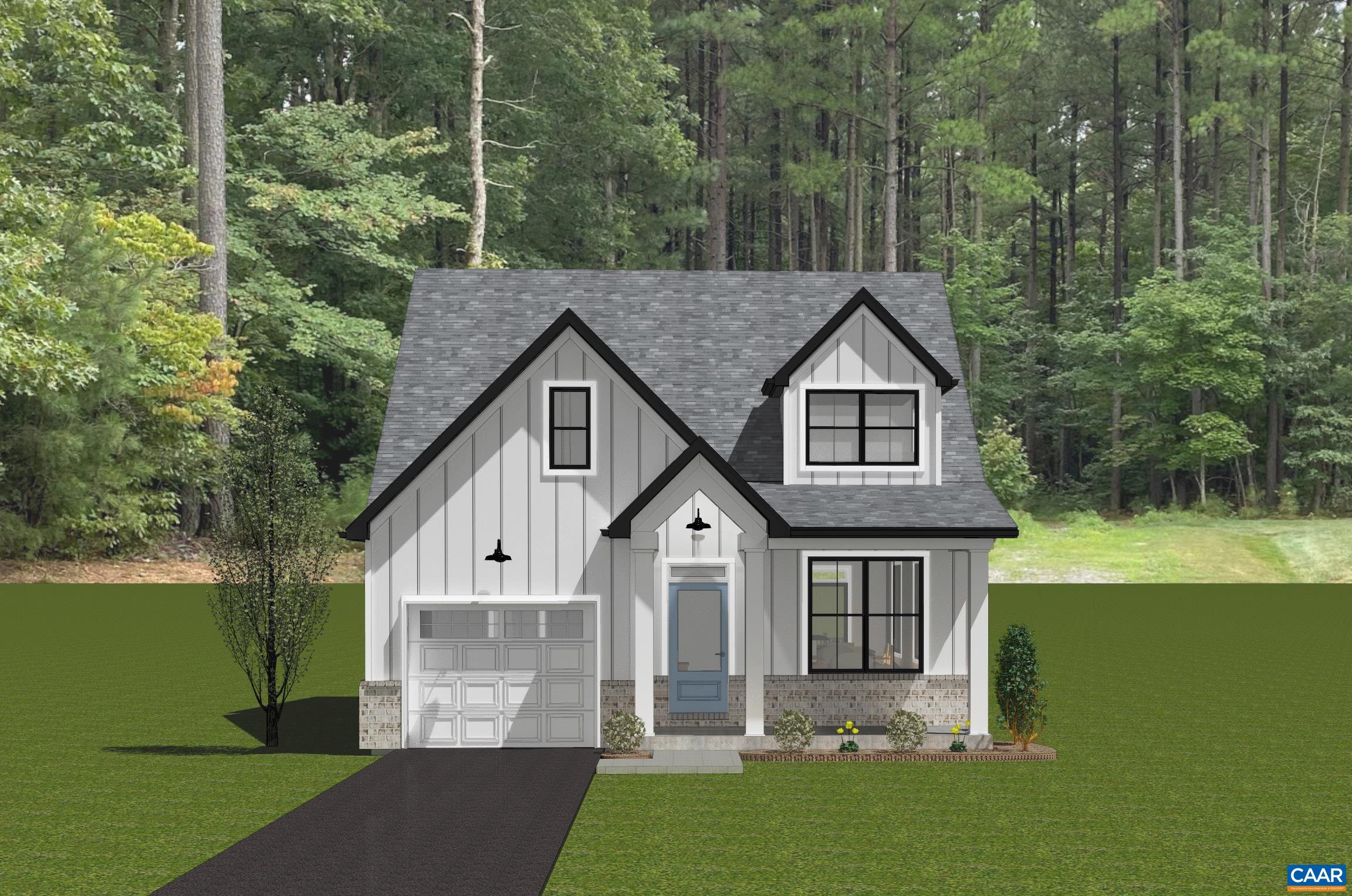 Under construction. EARLY 2026 delivery. Located in a vibrant area where every corner tells a story, Dunlora Village invites you to embrace a lifestyle that connects you to nature and a welcoming town. The brand new Barclay plan offers main-level living with a spacious primary suite, an open-concept kitchen and great room with vaulted ceilings, and a conveniently located laundry and half bath. The kitchen is positioned to maximize flow, connecting with the dining and living areas, and opens onto an optional rear deck for easy indoor-outdoor living. Upstairs, you’ll find two additional bedrooms, a full bath, a central loft, and generous unfinished storage. Need more space? Add an optional fourth bedroom suite or a private study. The Barclay also offers a basement layout with options for a rec room, media room, additional bedroom, full bath, and wet bar—making it easy to create the perfect space for entertaining or hosting guests. Three distinct exterior elevations and thoughtful design options available.  Situated along the Rivanna River, Dunlora Village will offer multiple community spaces for adventures. Homeowners will have the option to explore many new experiences with a variety of homesites available. Similar photos.