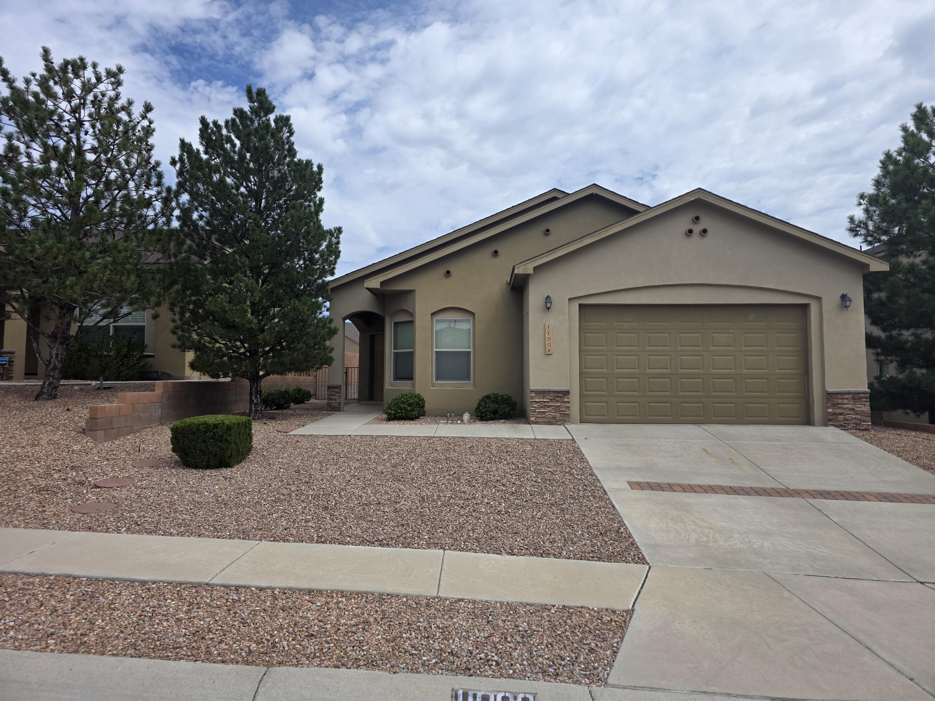 Great 3 bedroom 2 bath home that is rated Build Green NM Silver. Low maintenance yard. Tankless water heater. Come take a look before its gone.