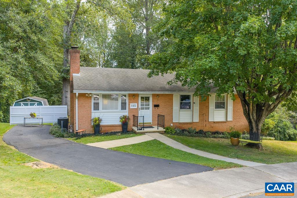 Nestled at the end of a cul-de-sac in Fry’s Spring, this lovingly maintained rancher is located just minutes from UVA, the hospital, and the Downtown Mall. The main level features a cozy living room with gas fireplace, a dining room, three bedrooms, full bathroom, powder room off the primary bedroom, and a screened porch just off the kitchen which is perfect for entertaining and relaxation. The basement level with its own entrance includes a great room with abundant natural light, additional kitchen, bathroom, and two bonus spaces often used as bedrooms. The private backyard is perfect for pets and play and includes a large shed. Recent updates include the HVAC, water line, sewer line, breaker box, water heater, and a fresh air ventilation system.