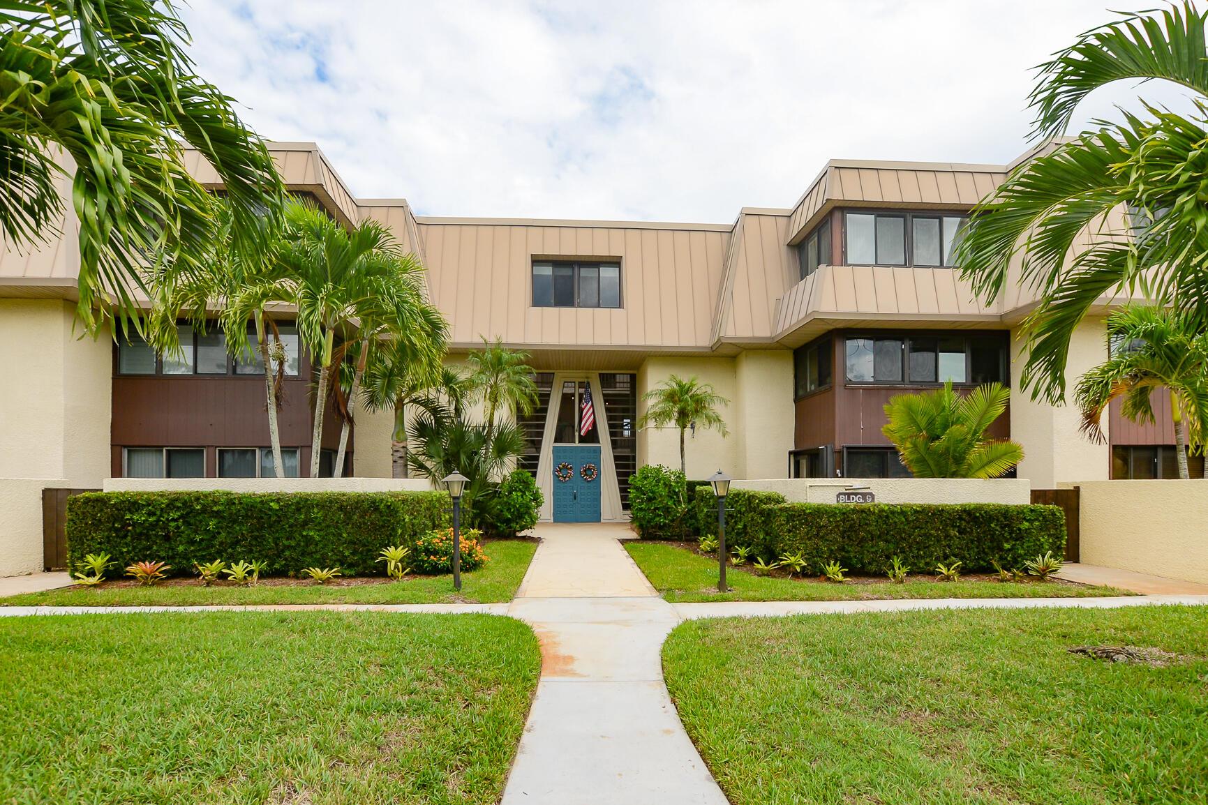 Location, location - Conquistador is a sought after adult condominum community nestled in the prestigious area of Stuart.  The unit is on the 3rd floor and is the place to be!  No one above you and the elevator alleviates the steps.  Partially renovated unit with new floor in main living area.  Kitchen with LED lights, and quartz island countertop, was opened up to allow an open floor plan and view of the golf course.  Virtual Staging Photography has been used.  The community has a clubhouse, pool, tennis, pickleball, and shuffleboard. Enjoy fishing off the dock. Close to downtown Stuart, with the best restaurants and quaint shops.  Beaches are less than a mile away. Cleveland Clinic Hospital and all the doctors and their specialies are minutes away.