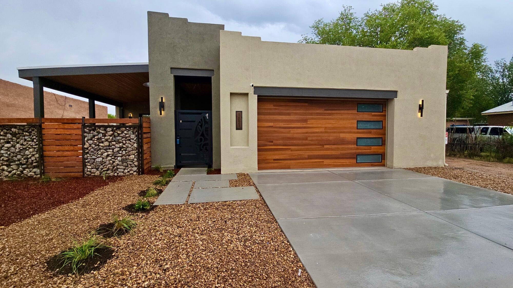 Charming Adobe Conversion - Where History Meets Modern Living. Discover this one-of-a-kind home, thoughtfully converted from a historic adobe garage into a stunning residence that seamlessly blends old-world charm with contemporary comfort. This unique property offers the best of both worlds - authentic adobe character with modern amenities designed for today's lifestyle. Key Features: Soaring 10-foot ceilings create an open, airy atmosphere throughout, beautifully appointed kitchen perfect for cooking and entertaining, original adobe construction provides natural insulation and timeless appeal, distinctive architectural details that honor the building's heritage, thoughtful renovations that preserve character while adding modern conveniences. Clay wall accents.