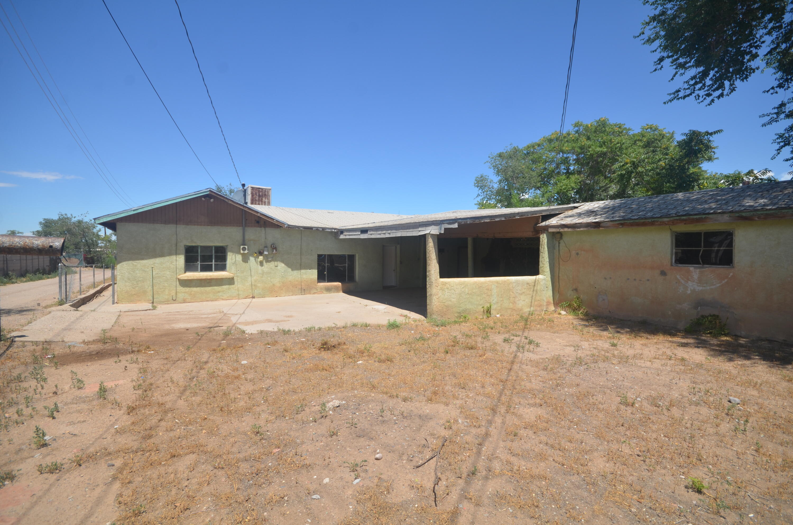 Looking for a home to put your mark on? Here is your new home. Large living area and kitchen. Primary room could easily be added on to include a walk in closet and full bath. Good size yard.