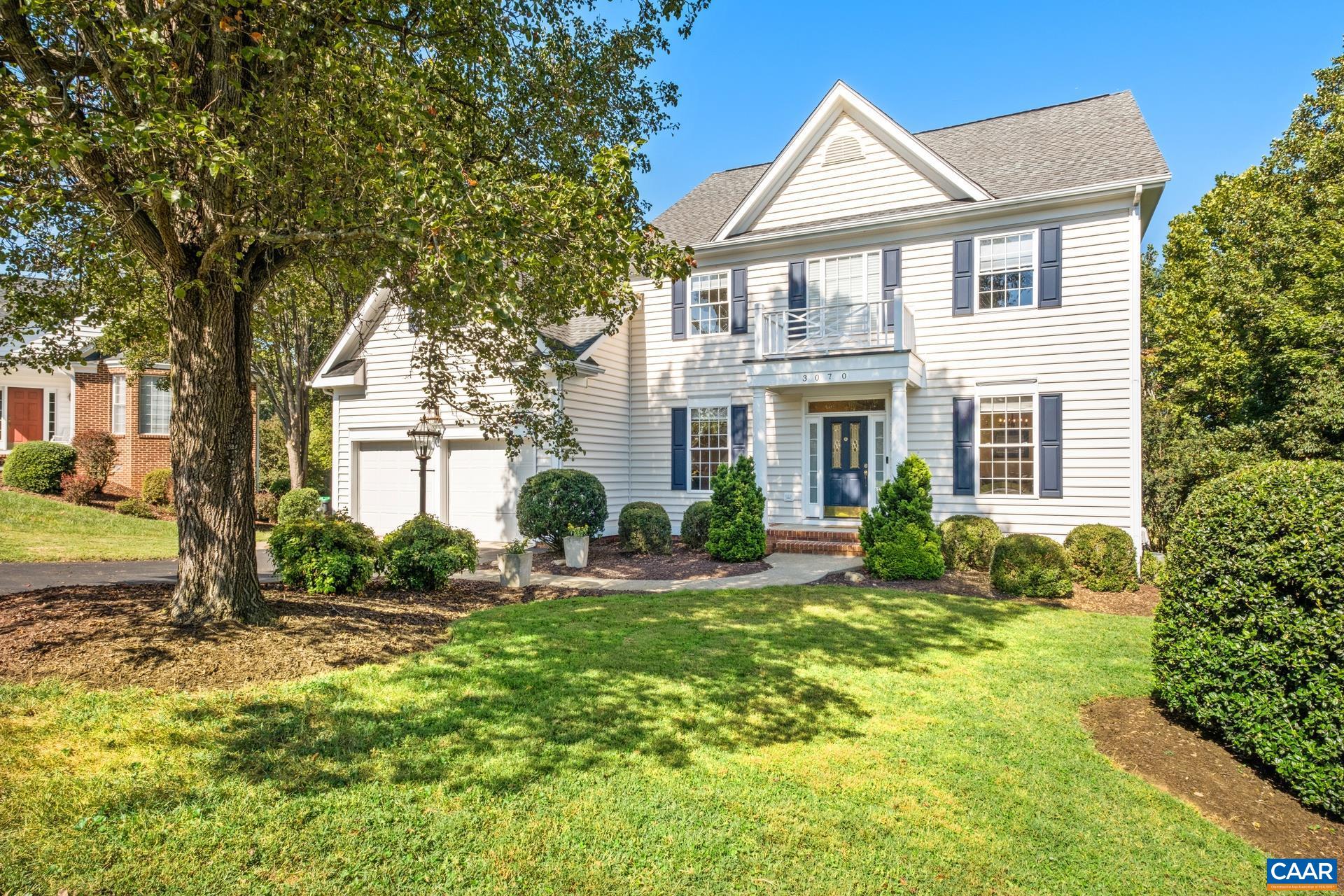 Beautifully maintained 6BR/4.5BA home on a quiet cul-de-sac in Forest Lakes South. Open kitchen with granite, new refrigerator, microwave, and a butler’s pass-through with sink/cabinetry flows to formal dining. Two-story gas-log fireplace in family room. First-floor primary suite with dual walk-in closets, jetted tub, and spa shower. Junior Suite on 2nd floor perfect for guests. Walk-out basement with den, wet bar, bed/bath, and fire pit patio, unfinished space for storage or a gym. Sunroom w/heated floors, Trex deck, screened porch w/mahogany floors, private wooded backyard, direct gas line for grill. New water heater 2024, HVAC 2017, roof 2011. Community pools, tennis and pickleball courts, trails, lakes, gym, clubhouse. Top-rated schools. Just 10 mins to airport & all Charlottesville conveniences — private yet close to everything!