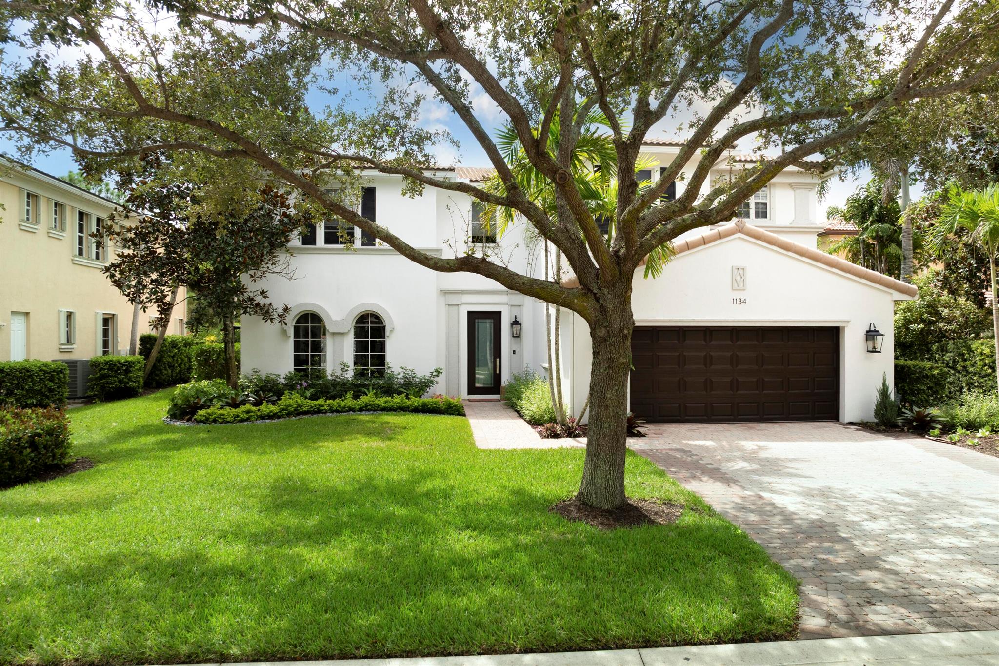 Stunning 4BD/3.5BA Stonehaven model in the exclusive & gated Evergrene community.  This spacious beauty offers soaring ceilings, abundant natural light & oversized living areas. Enjoy meals with family & friends in the custom kitchen with granite counters that seamlessly open to the dining area & cozy family room. Upstairs enjoy the primary suite with a private balcony, as well as 3 additional bedrooms, loft or flex space. Set on one of the community's largest lots, enjoy preserve views, privacy, & the LARGEST private pool with custom outdoor living area--perfect for entertaining or relaxing. This premier residence features 4900 total SF & over 3500 living SF under air. Located on a prime cul-de-sac street in Evergrene, minutes to beaches, golf, dining, & shopping.