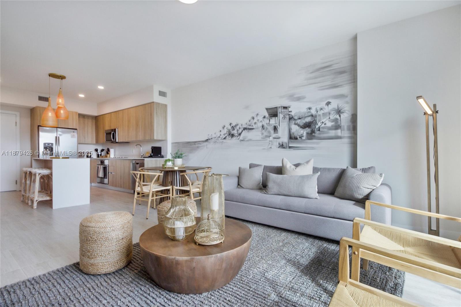 AMAZING OPPORTUNITY BEAUTIFUL 1-BDRM CONDO IN THE BEST CONDO BUILDING IN THE MIAMI DESIGN DISTRICT, ONLY 15 MIN AWAY FROM AIRPORT AND BEACH. UNIT COMES FULLY FURNISHED INCLUDING ACCESSORIES & APPLIANCES, BALCONY AND MODERN KITCHEN. THE AMENITIES INCLUDE A RESORT-STYLE POOL AREA WITH SCENIC VIEWS OF THE BAY, GYM,BBQ AREA, BUSINESS LOUNGE, AIR-CONDITIONED BIKE STORAGE, SELF-SERVICE PET GROOMING STATION, ELECTRIC-CAR CHARGERS, ETC. MANAGED BY NOMADA RESIDENCES.