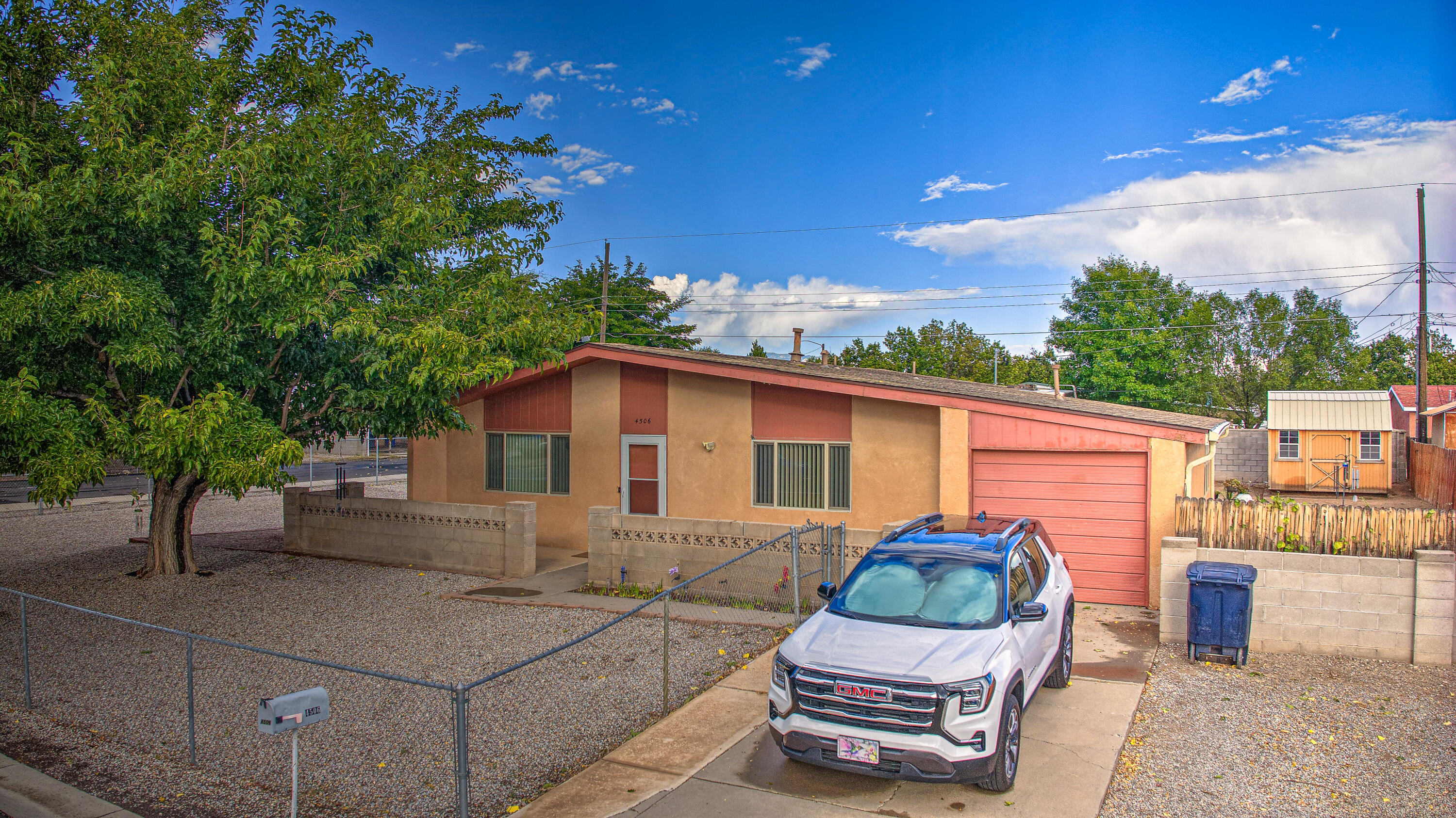 Welcome to this spacious and well-laid-out home located in a quiet, established neighborhood. With great bones and a functional layout, this home offers a fantastic opportunity for buyers looking to add personal touches and value.Step inside to a bright and airy living space with large windows that seamlessly flows into a stylish kitchen, complete with stainless steel appliances, sleek cabinetry, and ample counter space -- ideal for entertaining or everyday living. The adjacent dining area opens directly to the living room, creating a comfortable and connected space for family gatherings.This property offers rare backyard access directly from the street, making it ideal for RVs, work vehicles, or future improvements. With a bit of cosmetic updating, this property a great opportunity.