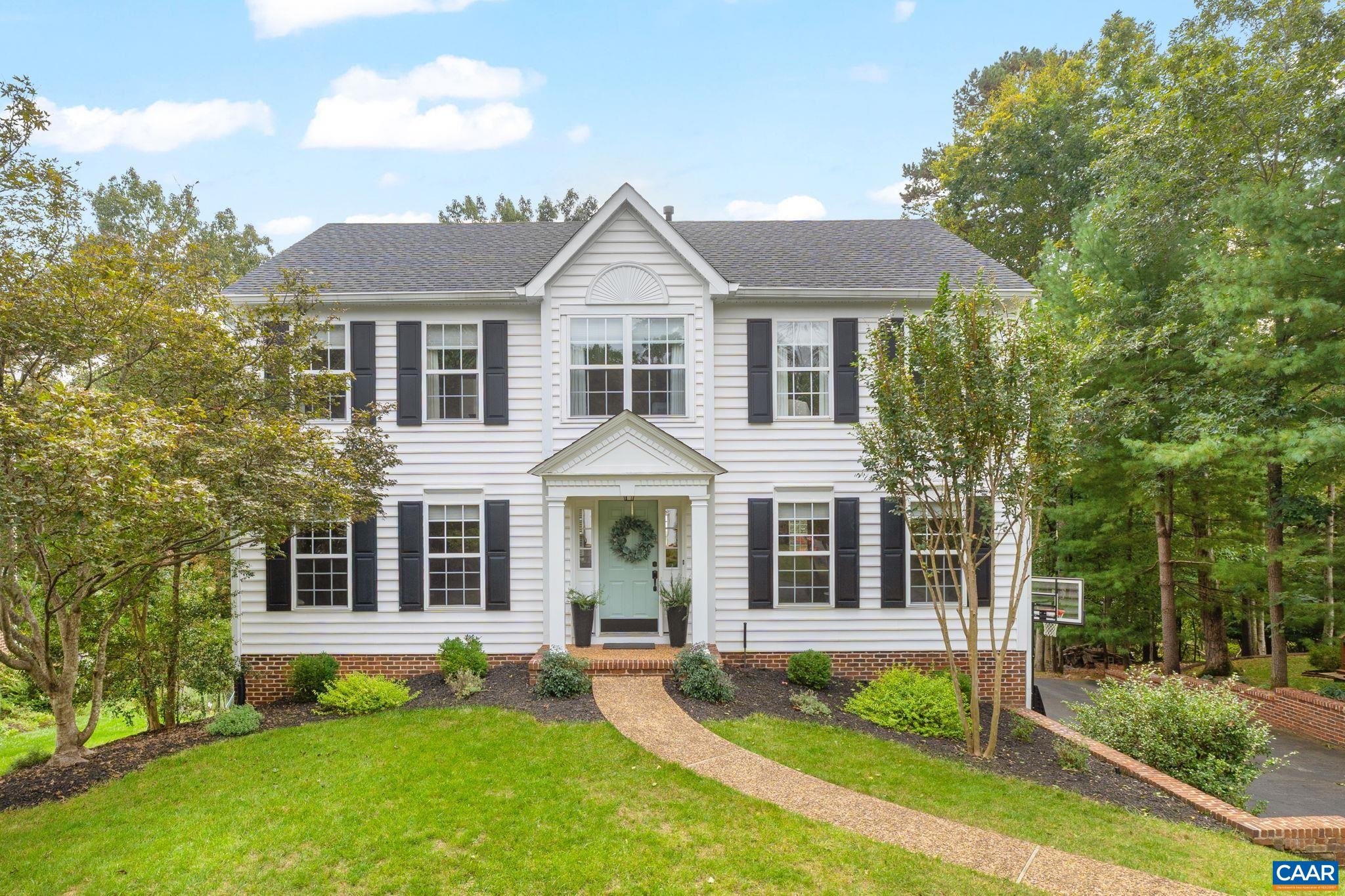 An incredible 4-bedroom home in the highly desirable neighborhood, Dunlora. Located on a quiet cul-de-sac just a short stroll to the community pool/clubhouse and amazing walking trails. This home has been extensively updated: Fresh paint, new HVAC system and water heater, updated light fixtures throughout, kitchen sink/faucet, newer SS appliances, plumbing, gutters and more. The main level offers plenty of open space for entertaining including a large deck that exits from the kitchen. The spacious primary bedroom offers cathedral ceilings, walk-in closet, attached NEWLY UPDATED primary bathroom with a deep soaking tub, double sink vanity, water closet and a walk-in shower. The additional 3 bedrooms share a large bathroom with a double sink vanity. The walk-out terrace level can be used in many ways: recreational room, extra bedroom, office, gym etc. The two-car garage is oversized allowing for more storage/workshop. There is also an irrigation system in both the front and back yard.
