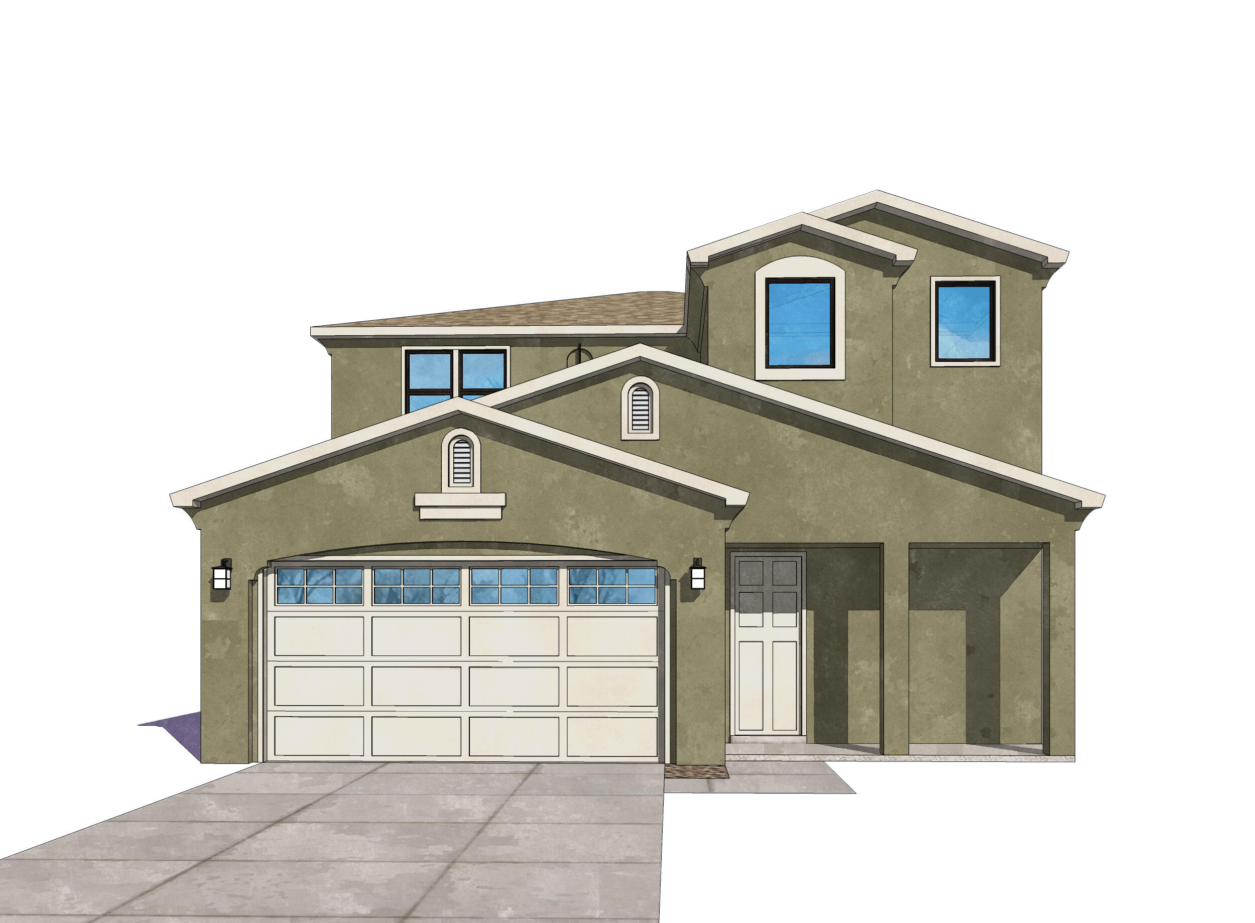 Buy now and make all your own selections on this fabulous 5 bedroom + 2 living areas home. Owners' suites on first and second floor each have large walk-in closets and coffered ceilings. Very spacious  kitchen/dining/living area with large island, coffered ceiling in living room and sliders to covered back patio. 3 full baths + powder room on first floor. Secondary bedrooms area all large and each features double bypass doors. Loft on second floor is 19 x 16 and is perfect as a second living area or game room. Granite countertops throughout, tile in kitchen, baths, laundry and entry. Appliance package includes range, microwave, dishwasher and refrigerator. Pics are of model. Buy now and make your own selections in this wonderful community.