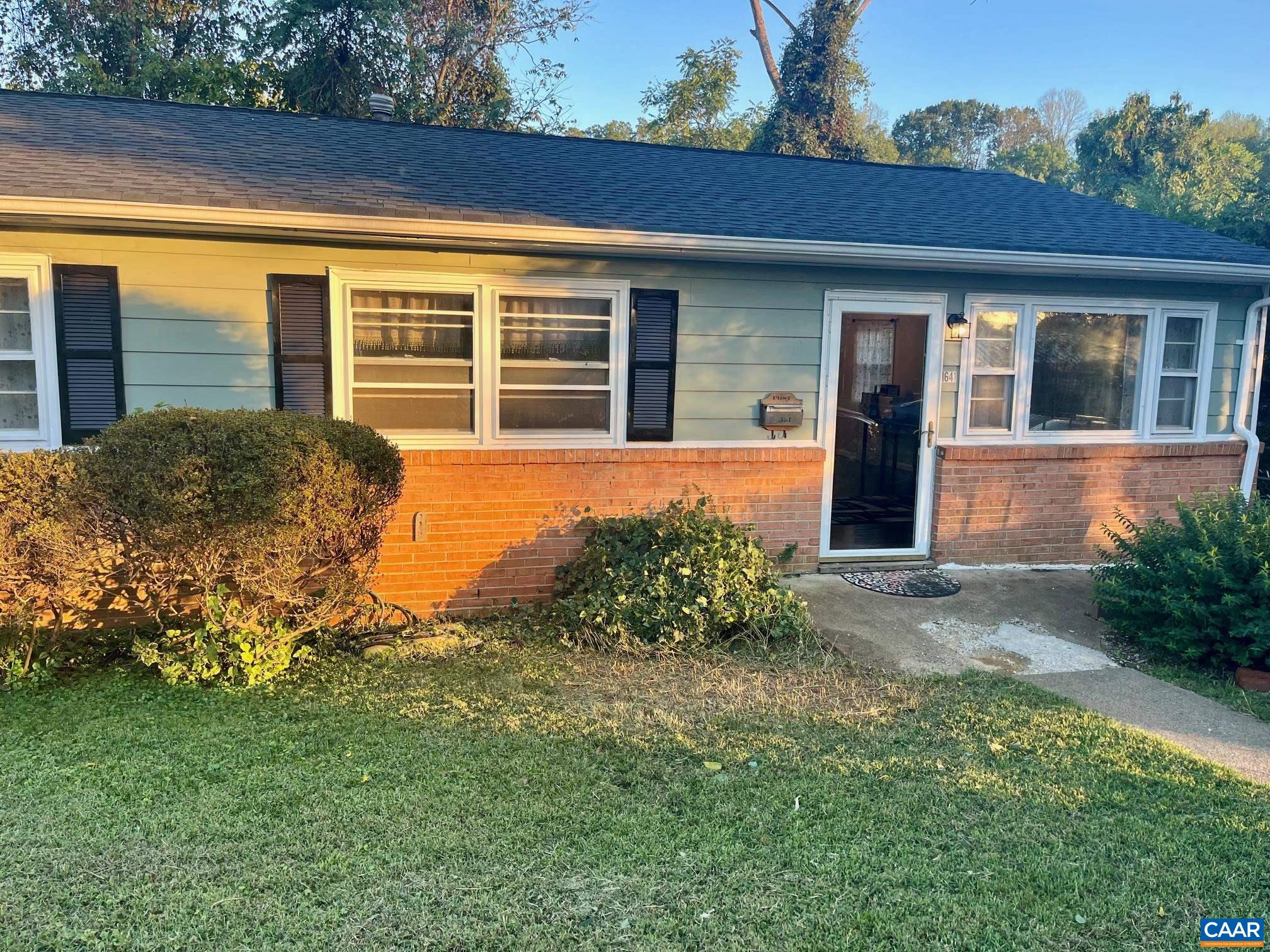 Culdesac!Belmont! Move-in ready and full of potential! This 4-bedroom, 2-bath, single-level house with new architectural roof features gleaming hardwood floors and a newly finished basement apartment with a private entrance—perfect for guests or rental income. Step outside to a spacious deck overlooking a fenced backyard and the Rivanna Trail. All of Charlottesville is at your doorstep—Belmont Park, Quarry Park, IX Art Park, Downtown, UVA Grounds, PVCC, and the Monticello Walking Trail are just minutes away. With off-street parking and a prime location, this home offers convenience, versatility, and value in one package!