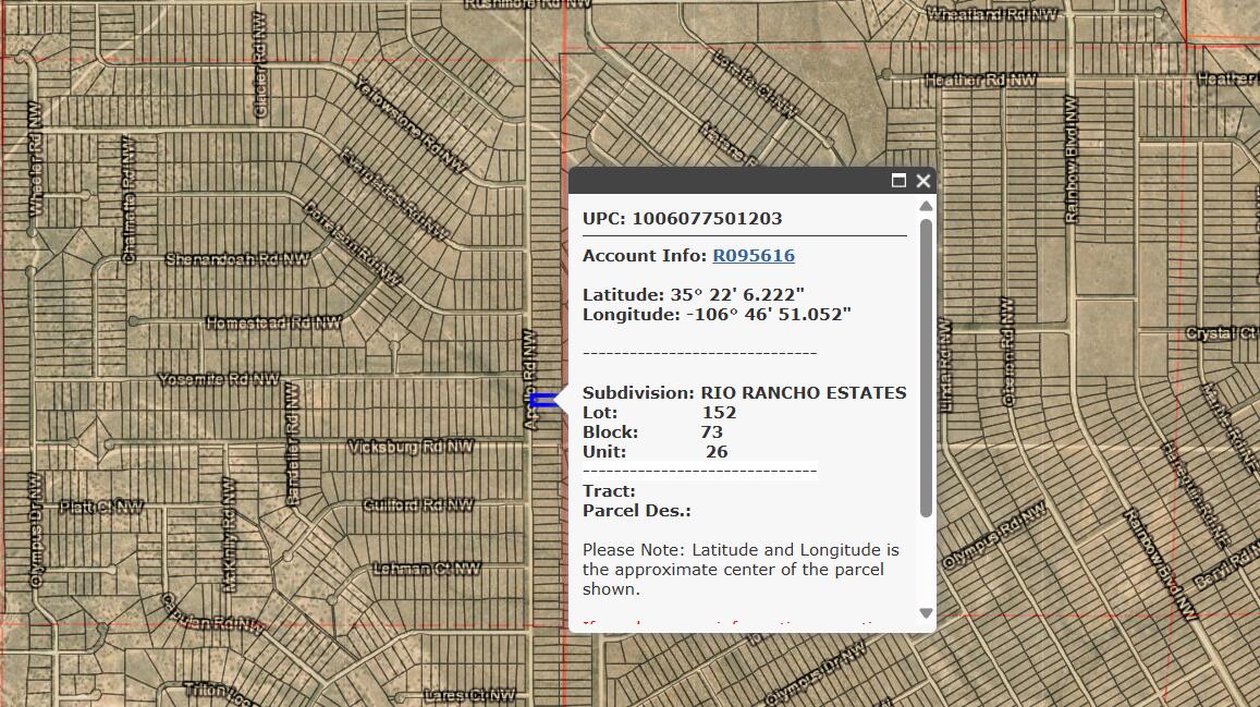 Apollo Road NW, Rio Rancho
