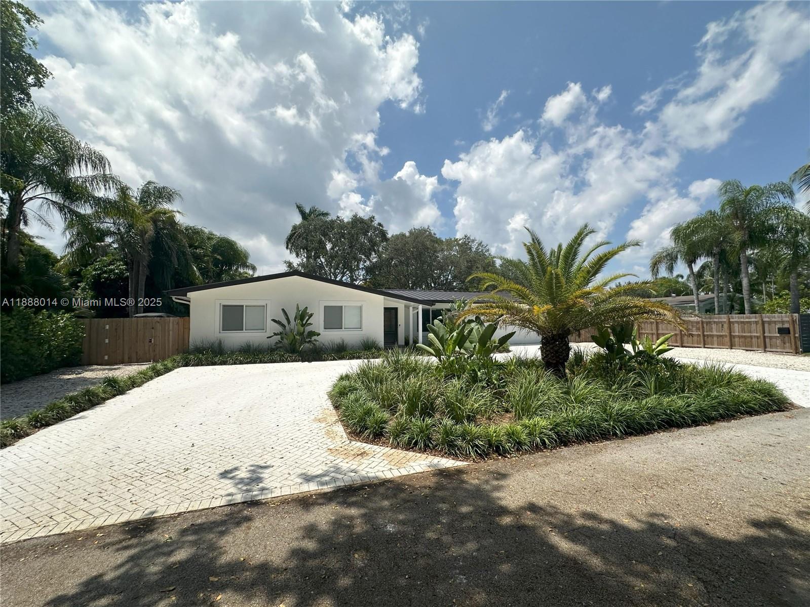 Welcome to your dream home! This stunning property boasts 4 bedrooms and 3 bathrooms plus office, offering a spacious 3,040 SF of living space with a total area of 3,980 SF, situated on a generous .34-acre lot with mature oaks. Fully renovated in 2023, the main house features modern finishes and an open layout that maximizes comfort and style including an impressive 640 SF covered terrace, perfect for outdoor entertaining or relaxing with family. Enjoy your new pool and spa which features full automation and a heater for year-round use. The entire home features new PVC plumbing and waterline throughout with an on-demand water heater. All new mechanical (HVAC) systems. Energy efficient with all new impact windows and doors and insulation. Metal roof installed in 2025.