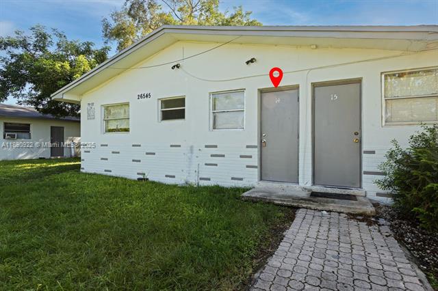 Cute and cozy two bedroom apartment available for quick move-in! This charming property features beautiful laminate floors and spacious bedrooms. Enjoy the convenience of on-site laundry facilities and a great just minutes from Florida’s Turnpike, shopping, and dining. Rent includes water, making it an even better value. This one won’t last long! Fast approval and easy move-in!