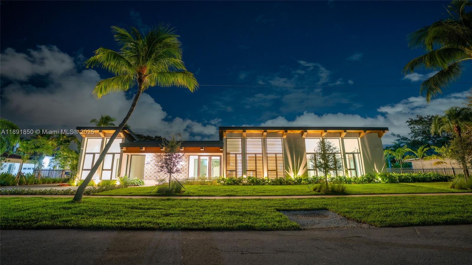 Introducing 6716 San Vicente Street, a Mediterranean modern residence in Coral Gables. Set on a 15,750 sq ft oversized lot, the home offers 5129 sq ft of living area with 6 bedrooms and 6 bathrooms. Designed around a series of courtyards, the layout emphasizes seamless indoor–outdoor living with a landscaped atrium and a 35’ x 15’ pool with spa. Distinctive features include high ceilings, expansive glass walls, coral rock accents, and refined wood details. Ideally situated east of US-1 near Riviera Drive and the Gables Waterway, the property offers privacy, covered parking, and landscaped gardens.