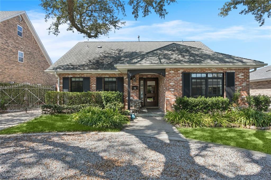 Gorgeous custom home awaits new owner! Charming & well-maintained property features an open & spacious floor plan with crown molding, no carpets, large rooms, & tons of natural light throughout, antique heart pine wood floors, gourmet kitchen with granite counters, beautiful cabinets, stainless steel appliances including a high end range oven, stunning backsplash, & a counter/bar overlooking the living & dining areas, plenty of storage & closet space, upstairs & downstairs primary bedrooms with ensuite bathrooms, bonus bedroom/office/playroom downstairs, and much more! Large lot with ample curb appeal & professional landscaping, plenty of parking, and a luxurious backyard with turf grass, cabana, & a cozy covered carport/patio great for entertaining guests or private relaxation all in amazing neighborhood on a tree lined street with quick access to countless surround amenities such as schools, shopping, & restaurants as well as the Veterans Blvd parades.