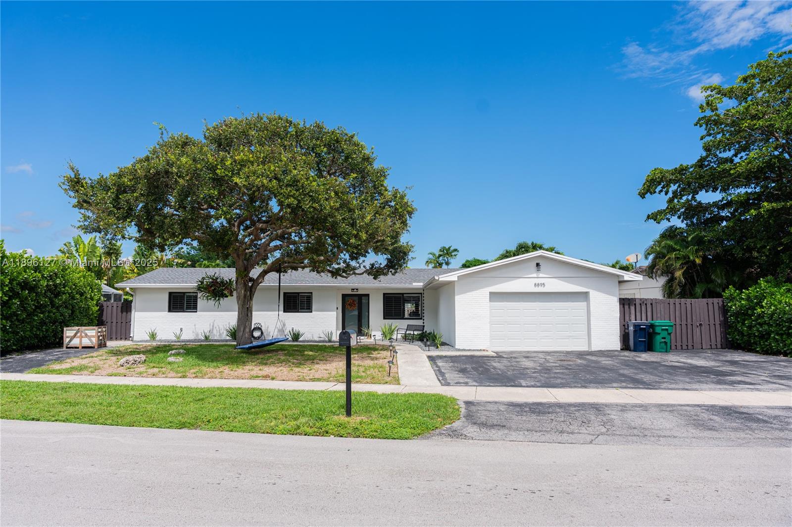 This beautifully updated 4-bed, 2-bath home sits on a 9,090 SF lot and was completely gutted and rebuilt in 2021. Features include new PVC plumbing, electrical panel and wiring, A/C with new ducts, impact windows/doors, tile flooring, and a 2021 roof with 10 year warranty. Kitchen includes 2021 stainless steel appliances, and plantation shutters add style in select areas.

The garage features a new door (2022), and in May 2025, the entire pool and deck were redone, complete with a new saltwater filtration system and LED lighting. Located on a quiet street with no HOA. Move-in ready and built to last