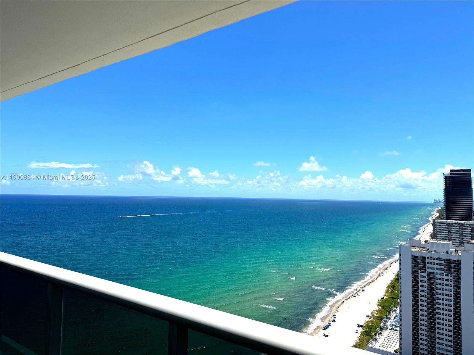 This stunning 3B/3B unit boasts luxury and convenience at every turn. With a signed parking and a valet parking, building pool, granite counters, and stainless steel appliances, this condo is the epitome of modern living. Enjoy breathtaking ocean views from your private balcony, and take advantage of the close proximity to all the amenities Hallandale Beach has to offer. Stay fit and pamper yourself with access to the on-site gym and spa, or unwind with a drink at the mini bar at home den office. home is secure with a security gate featuring card and key access. Step outside and feel the sand between your toes with direct beach access, or relax in the swimming pool with a soothing hot tub. This condo truly has it all, combining luxury, comfort, and convenience in one perfect package.