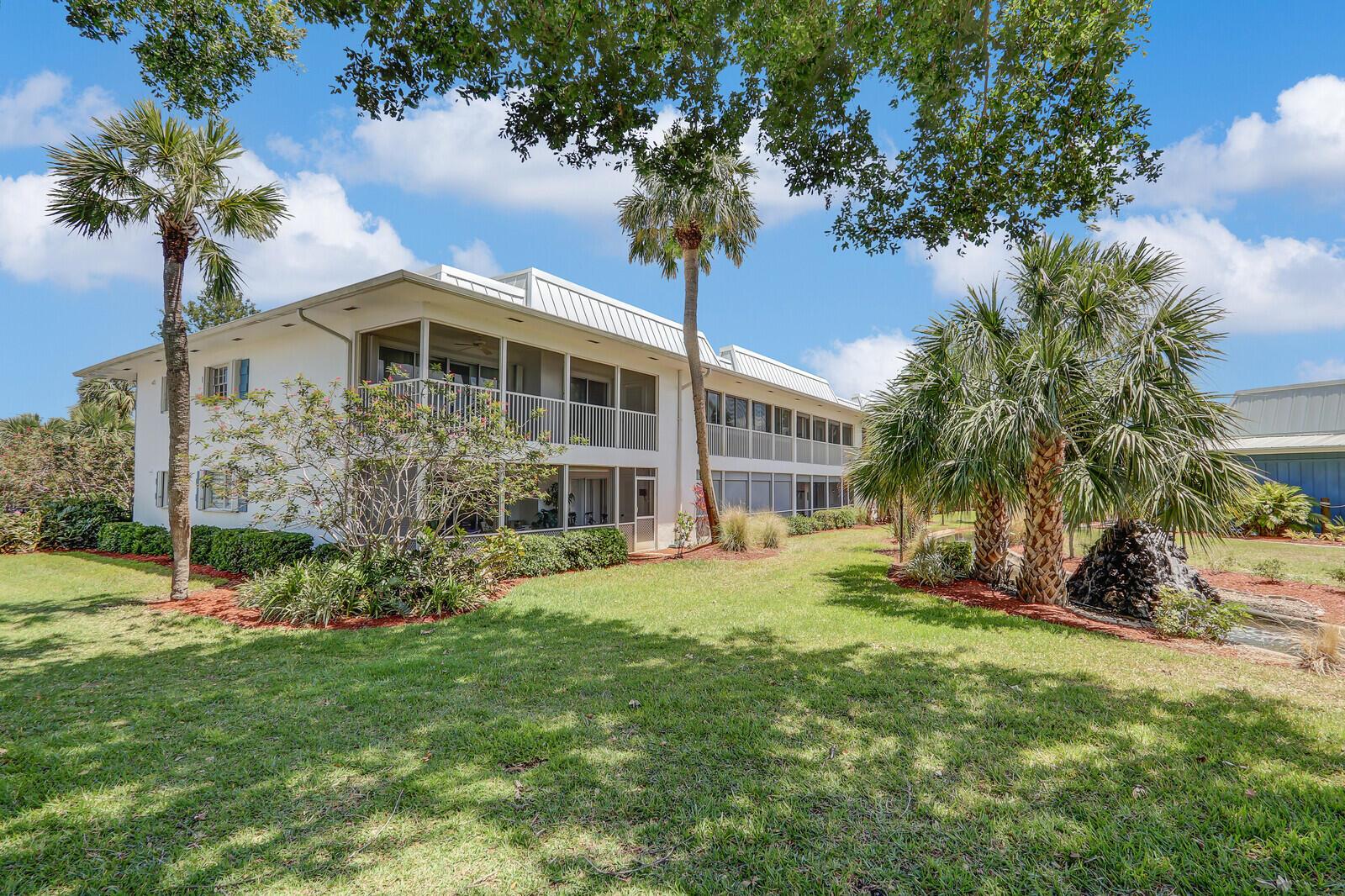 Introducing 1852 SW Palm City Rd #202, a well-maintained 2 bedroom, 2 bathroom, 1,191 Sq Ft condo located in the desirable 55+ Windjammer community in the heart of Stuart. This clean unit features a nice kitchen, fresh paint, NEWER A/C and HOT WATER HEATER and a screened balcony offering peaceful views of the community pool and canal leading to the beautiful St. Lucie River. The interior is bright and welcoming, perfect for relaxing or entertaining. Residents enjoy access to 3 heated community swimming pools, marina, clubhouse, common areas, social activities and convenient common laundry facilities on each floor. Ideally situated near the St. Lucie River, downtown Stuart, shopping, dining, and more, this condo offers comfort and convenience in a scenic waterfront setting.