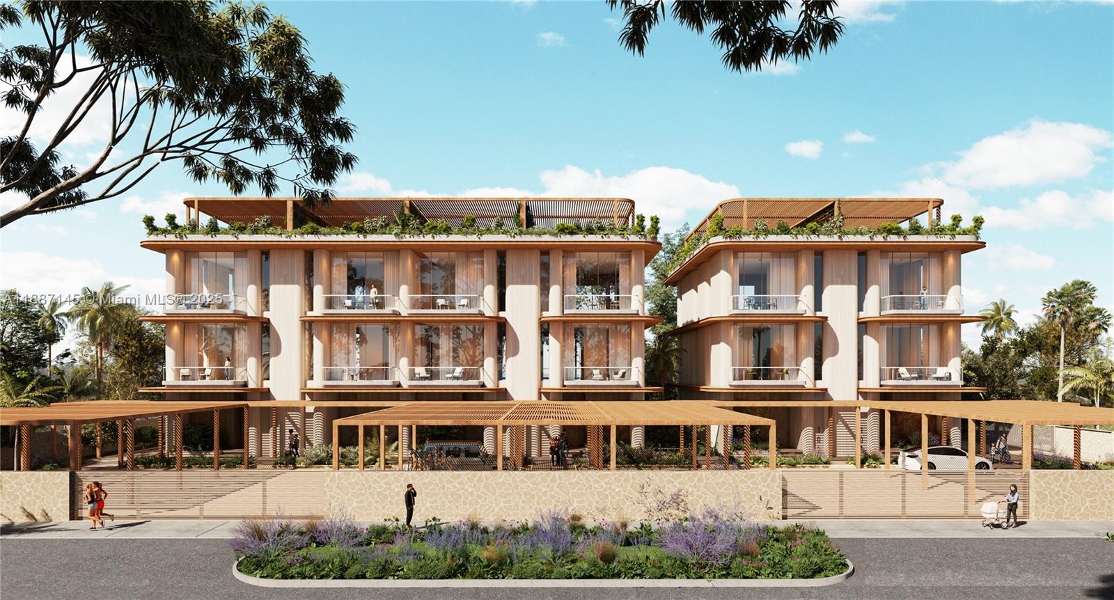 Brand new 4-bedroom + den, 4.5-bath luxury townhome in Sondergate, a boutique gated community in El Portal. Offering 2,058 SF of thoughtfully designed living space and 3,181 total SF, this modern residence features an open layout with floor-to-ceiling windows, custom Italian Molteni&C cabinetry, Calacatta Laza quartz countertops, Gaggenau appliances, Gessi fittings and integrated smart home technology. The den is ideal for an office or media room. Zero-edge saline lap pool and private rooftop deck with Wolf outdoor kitchen.  Enjoy resort-style amenities including a Zen garden, Peloton-equipped gym, and yoga area. New construction with delivery planned for 2027, Sondergate combines comfort, wellness, and elegance just minutes from the Design District, Wynwood, and Downtown Miami.