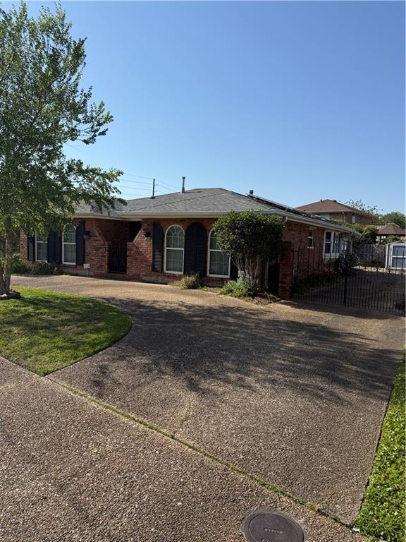 Excellent Metairie Central Location Between Cleary, West Napoleon and West Metairie

Home features 3 bedrooms, 2 full baths, (primary bath has walk-in shower) dining room, living room with cozy fireplace, wet bar for entertaining, sunroom, and large inside utility room. Large covered back porch/patio.
Eat in kitchen with large pantry, gas stove, built oven, ample cabinets, granite countertops, and dishwasher.

Circular drive and rear yard access for multi vehicle off street parking.

Double detached garage with 1/2 bath.  Washer, Dryer, and Refrigerator stay with the property.
Separate shed for storage, solar panels, and generator remain with the property