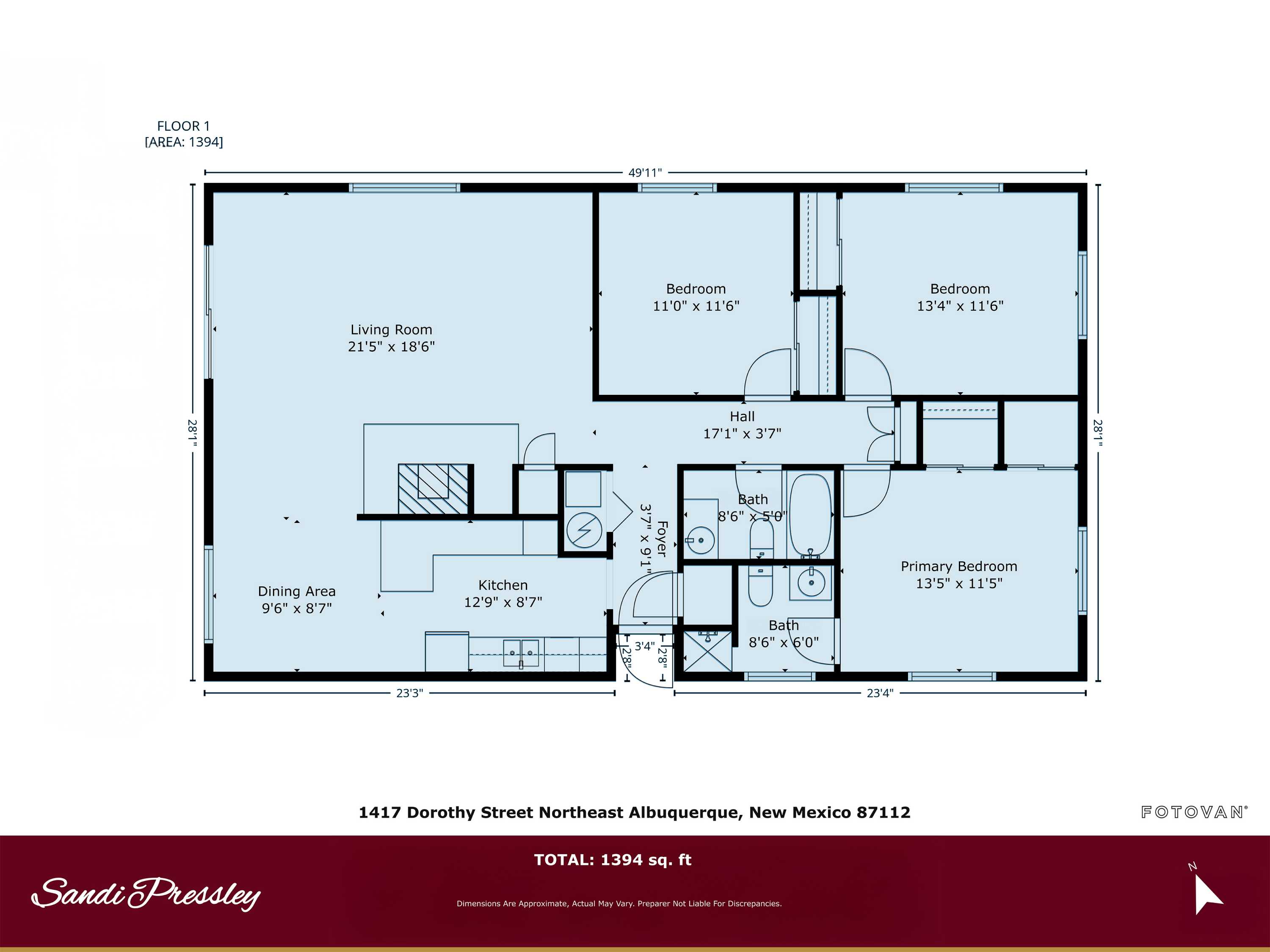 1417 DOROTHY STREET NE, ALBUQUERQUE, NM 87112  Photo 19