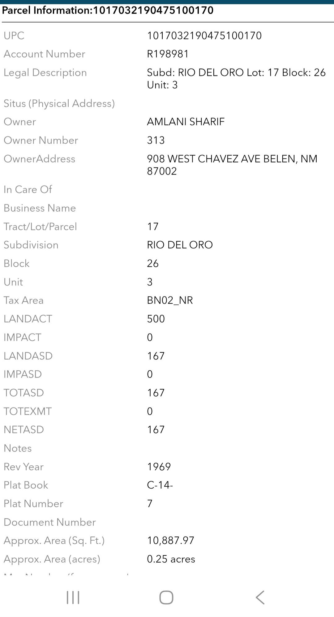 0 Rio Del Oro 17, Belen