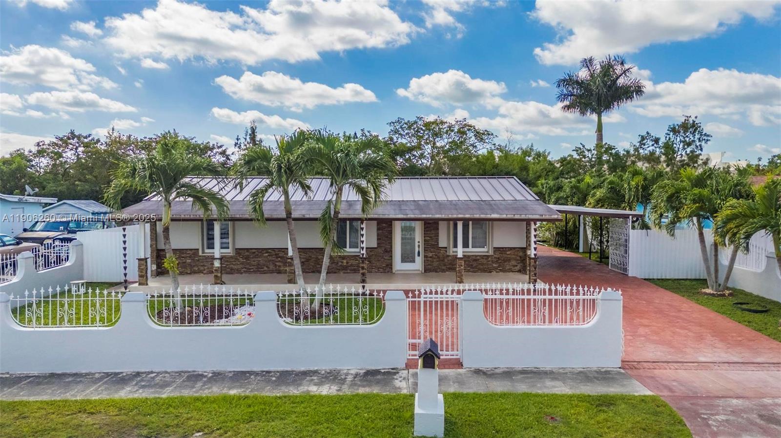 Beautiful Move -In Ready Home 4 Bedrooms ,3 Full Bathroms ,this spacious property features a modern Kitchen with granite countertops ,impact windows,and a brand -new roof,located in area with no HOA,where you can park your boat or RV freely 
Enjoy an oversized backyard ,perfect for family gathering ,pet ,25 minutes from South command in Homestead, 30 minutes from Cutler Bay Marina Black  Point ,Acess to tunpike ,a minutes to shooping center .