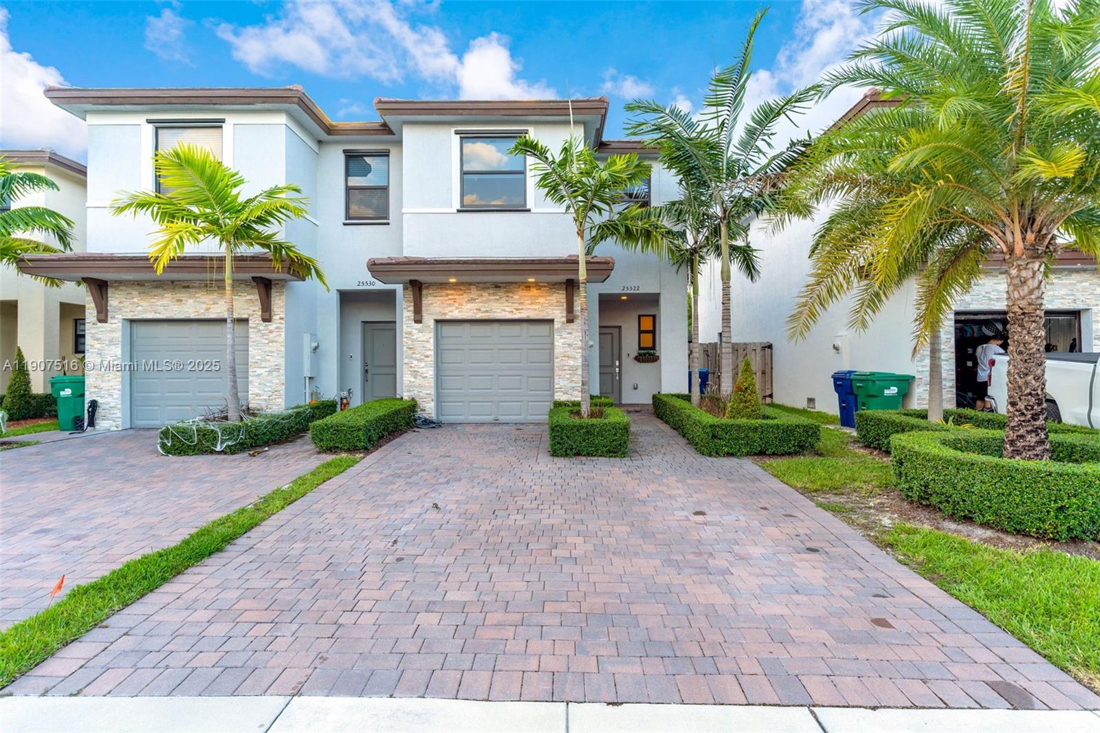 Experience Modern Comfort in this tastefully upgraded 3BD/2.5BA Twin Home in the sought-after Campo Bello community. Designed with style and functionality, it features impact windows, upgraded flooring, a stunning custom Built-in Bookcase, and a bright open Kitchen flowing into spacious living areas. 

Step outside to your private Backyard oasis, featuring a Tiki-style covered terrace, Custom Bar, and Fire pit perfect for entertaining. The oversized lot offers ample room to add a pool, while the garage provides generous storage space.

Built in 2022 with low HOA, enjoy Resort-style Amenities and a prime location near the Turnpike, Top Schools, Blackpoint Marina, and Cutler Bay. With over $35k in Upgrades, this home is Move-in Ready and Priced to sell!