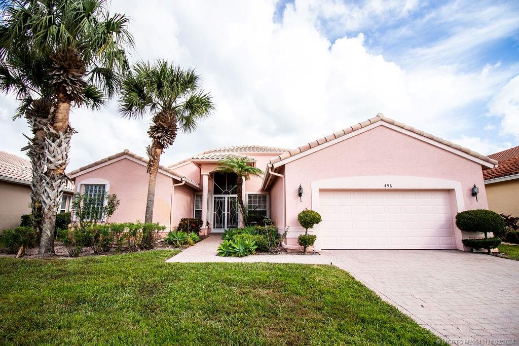 496 NW Blue Lake Drive, Port Saint Lucie, FL 