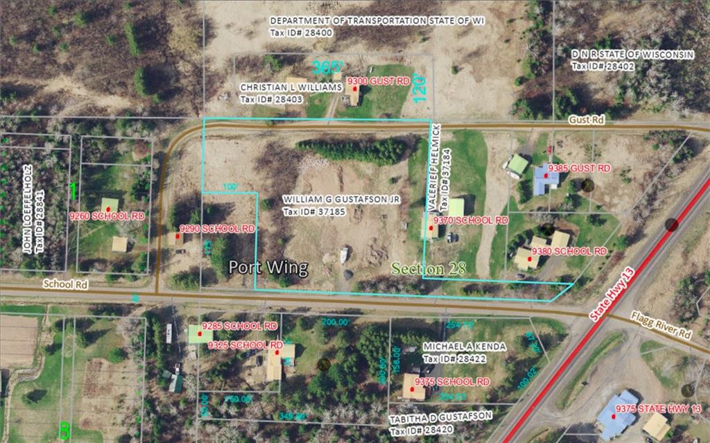 2.59 acres on School Road , Port Wing, WI