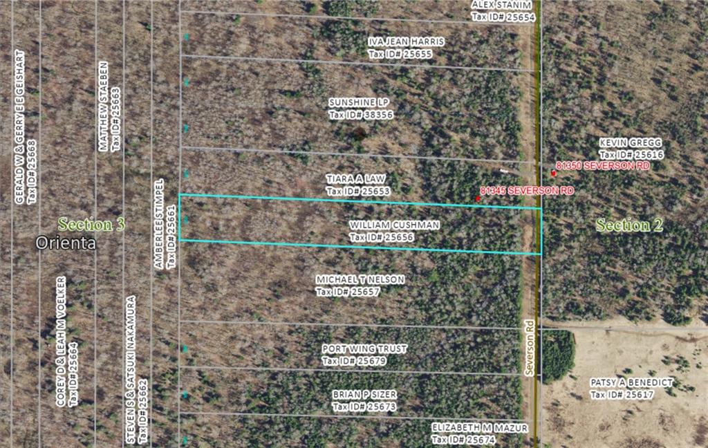 5 acres on Severson Road, Port Wing, WI 54865